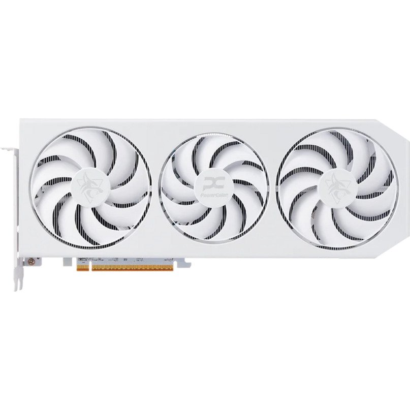 PowerColor Radeon RX 9070 XT Hellhound Spectral White OC Blanco - Imagen 3