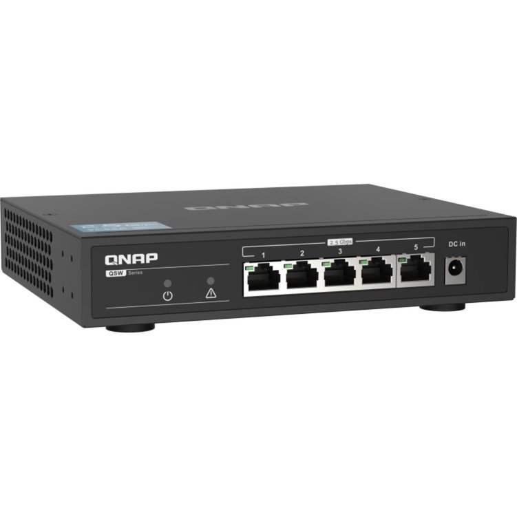 QNAP QSW-1105-5T Negro