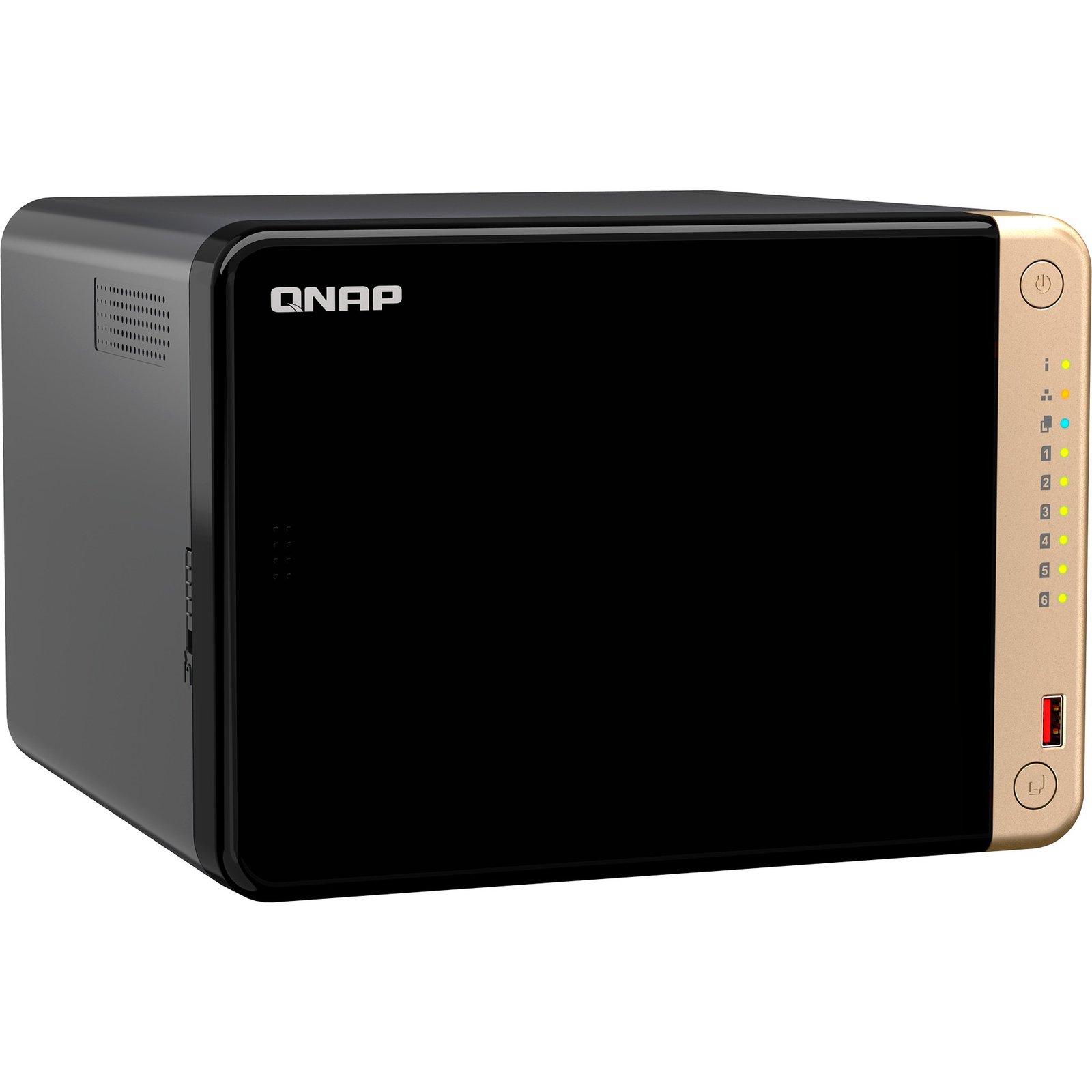 QNAP TS-664-8G Negro