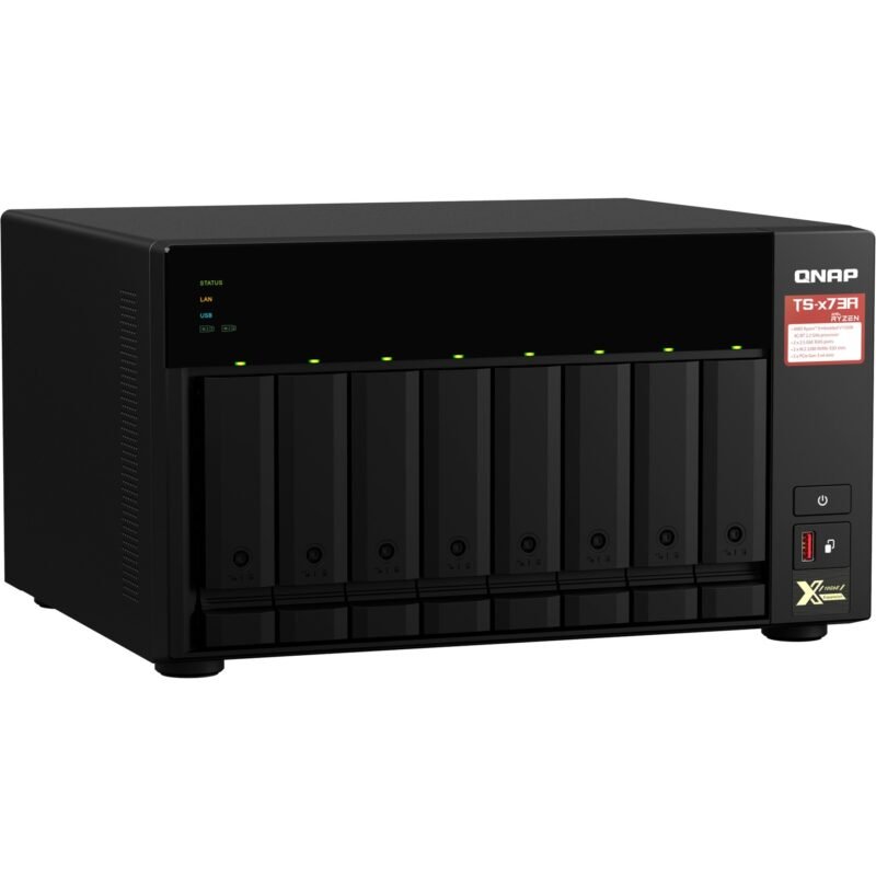 QNAP TS-873A-8G Negro
