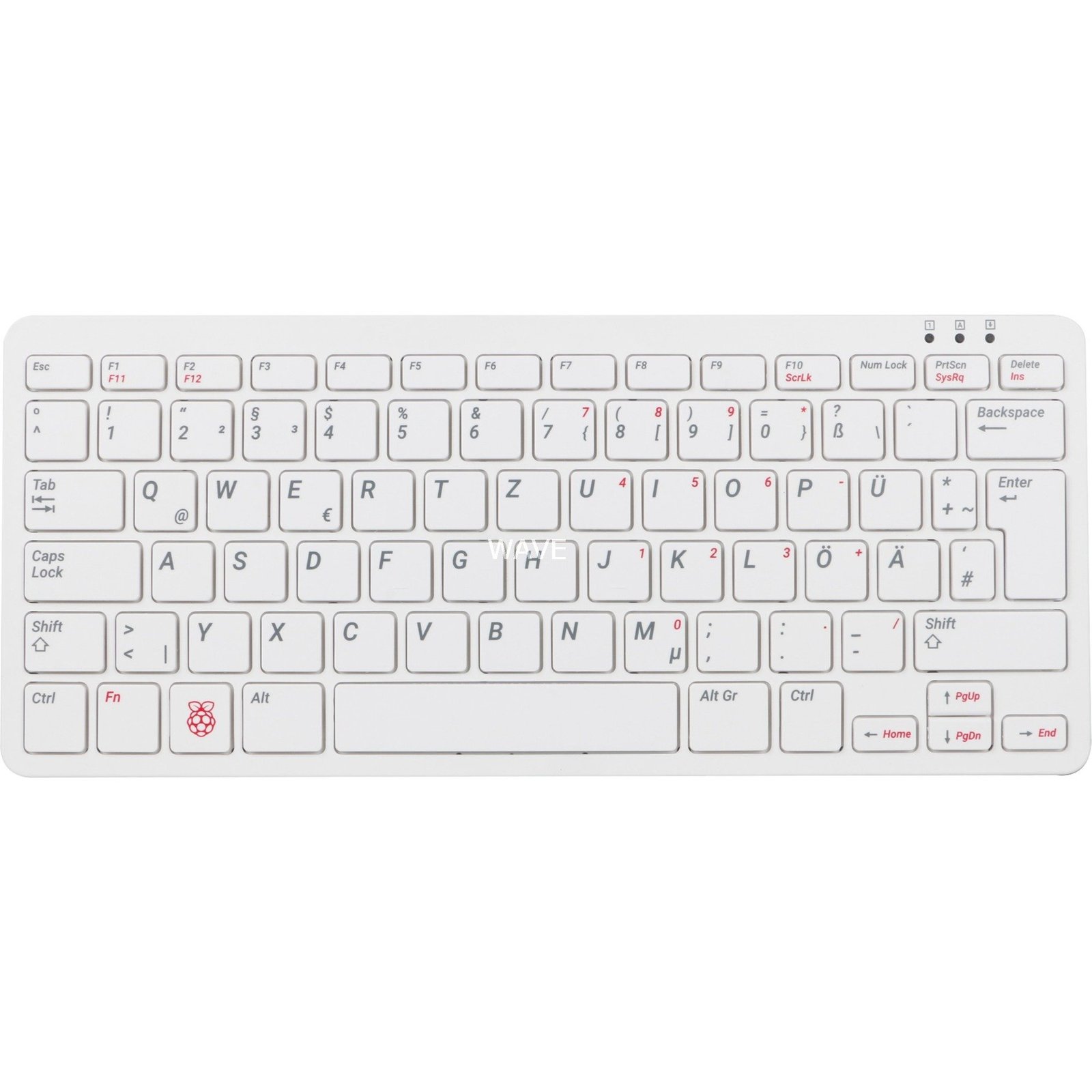 Raspberry Pi Foundation offizielle Raspberry Pi Tastatur Blanco - Imagen 2