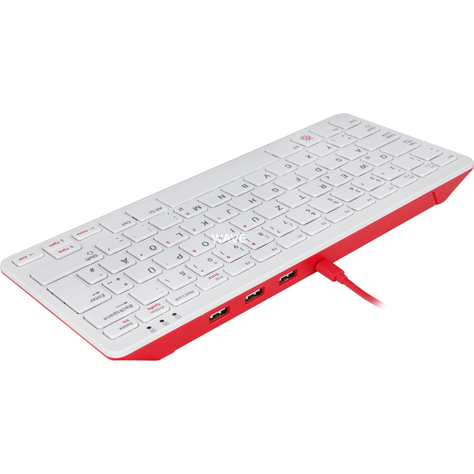 Raspberry Pi Foundation offizielle Raspberry Pi Tastatur Blanco - Imagen 4
