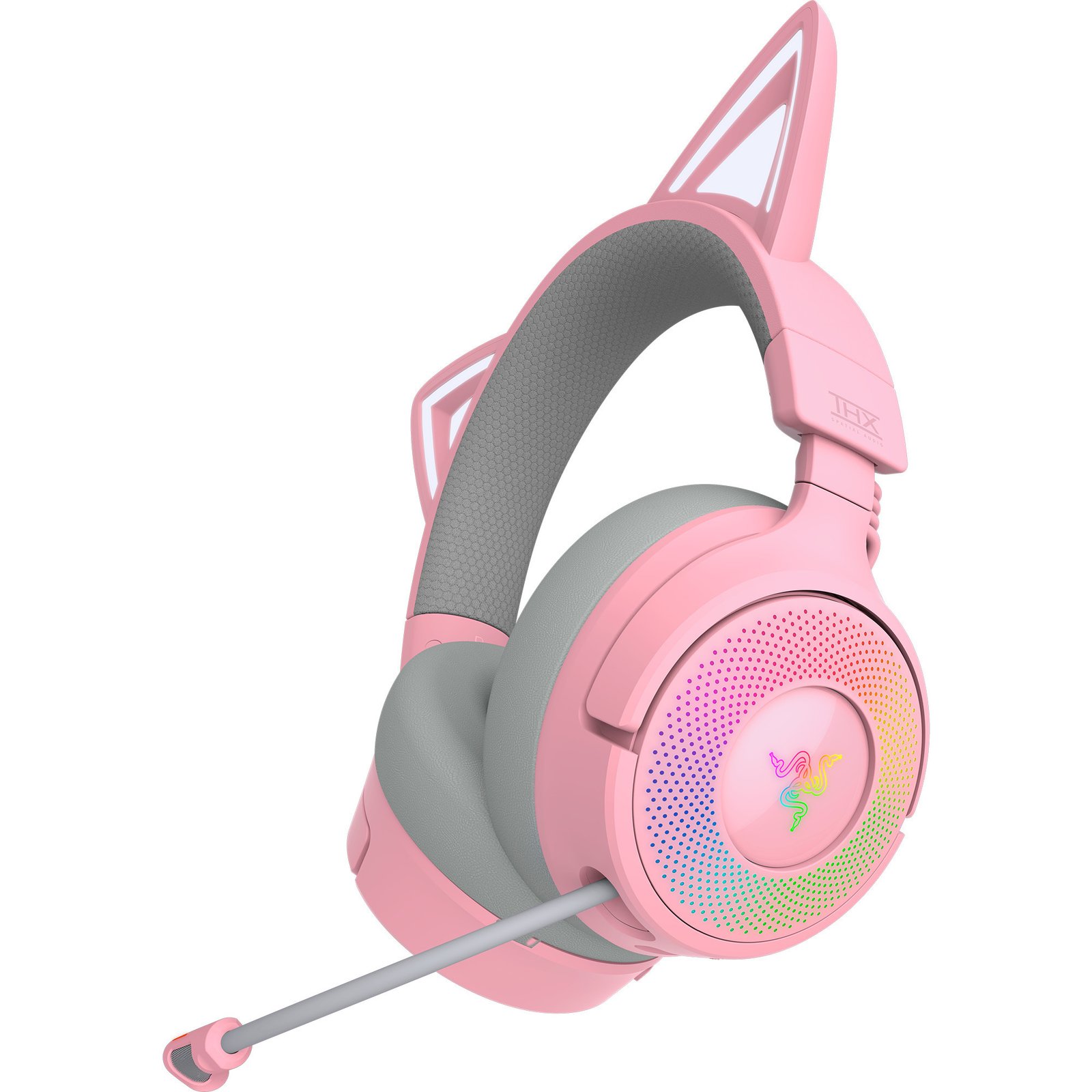Razer Kraken Kitty V3 Pro Quartz Rosa - Imagen 3