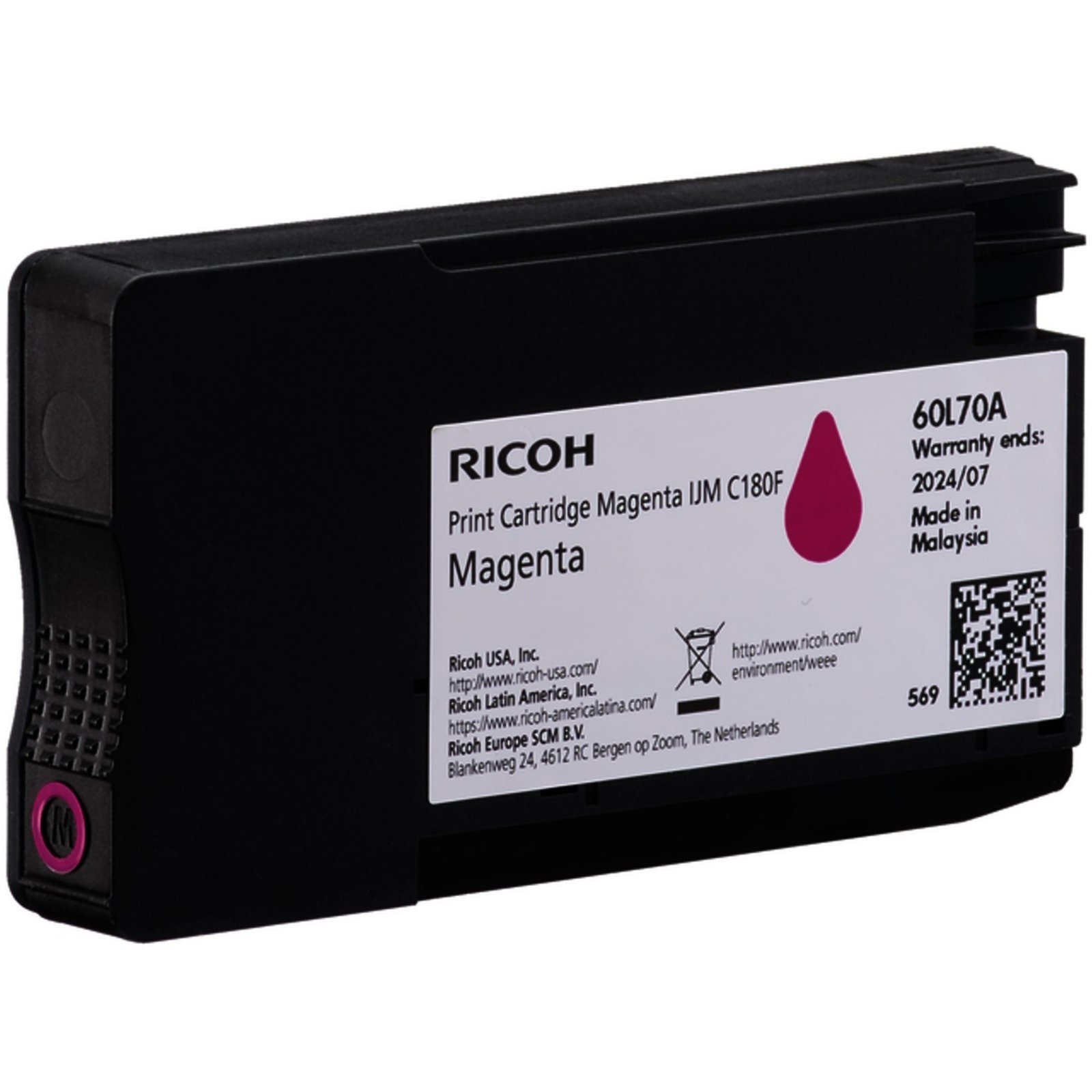 Ricoh Ricoh Tinte IJM C180F magenta 408519