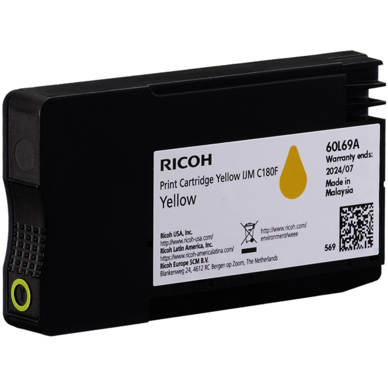 Ricoh Ricoh Tinte IJM C180F yellow 408520