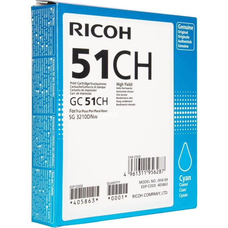 Ricoh Tinte cyan 405863