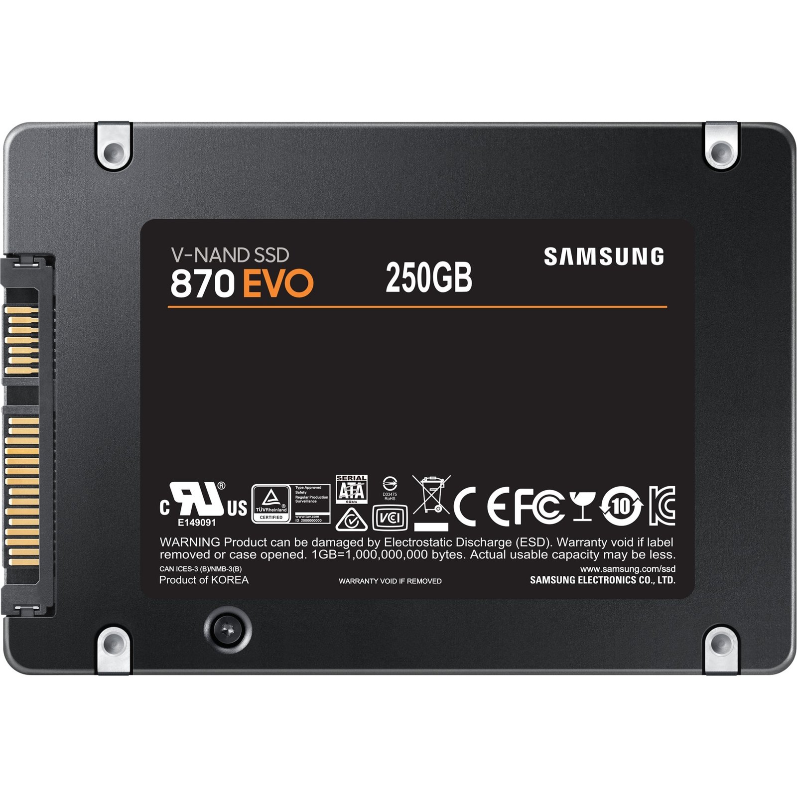 Samsung 870 EVO, 250 GB 6 GB - Imagen 5