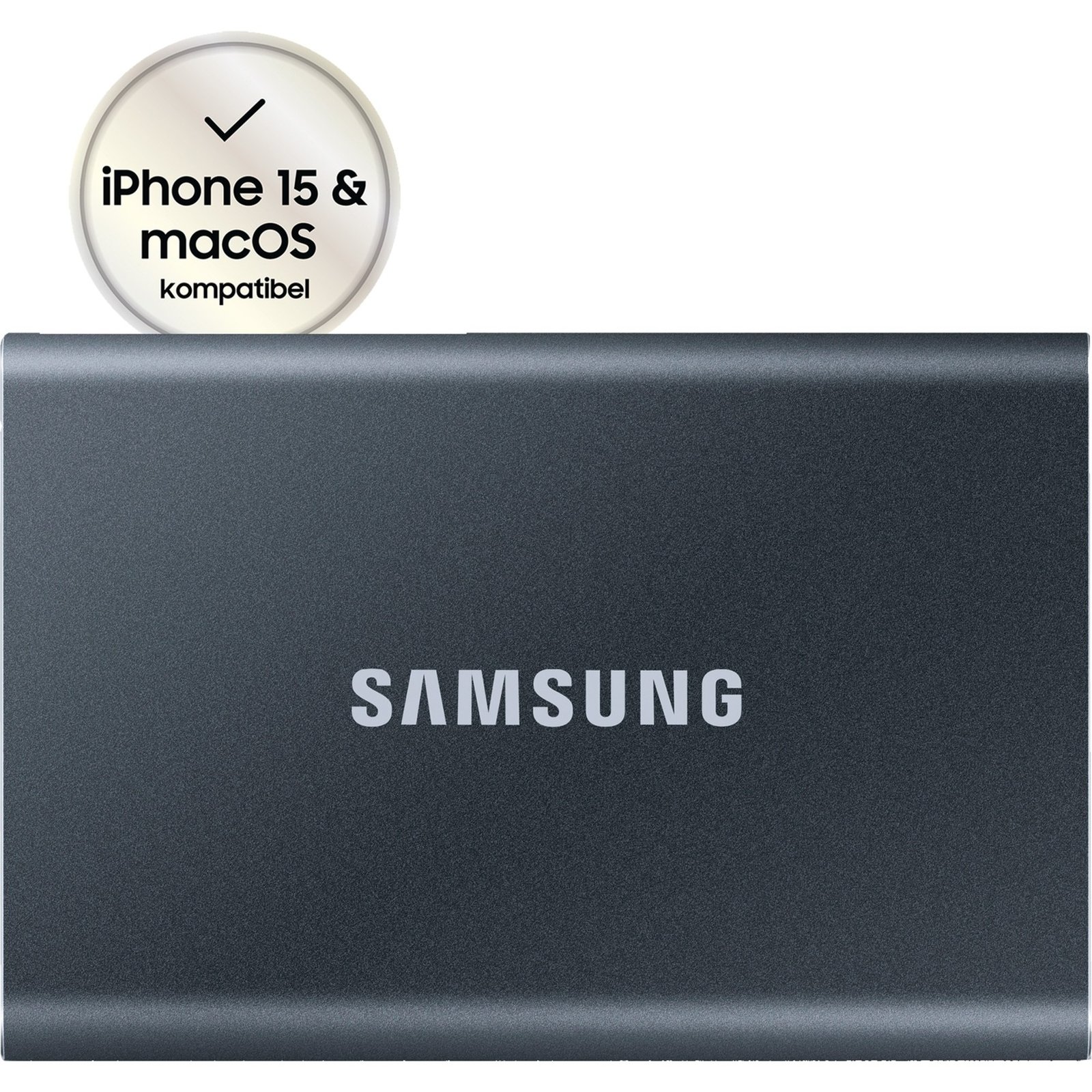 Samsung Portable SSD T7 Gris, 1 TB 10 GB