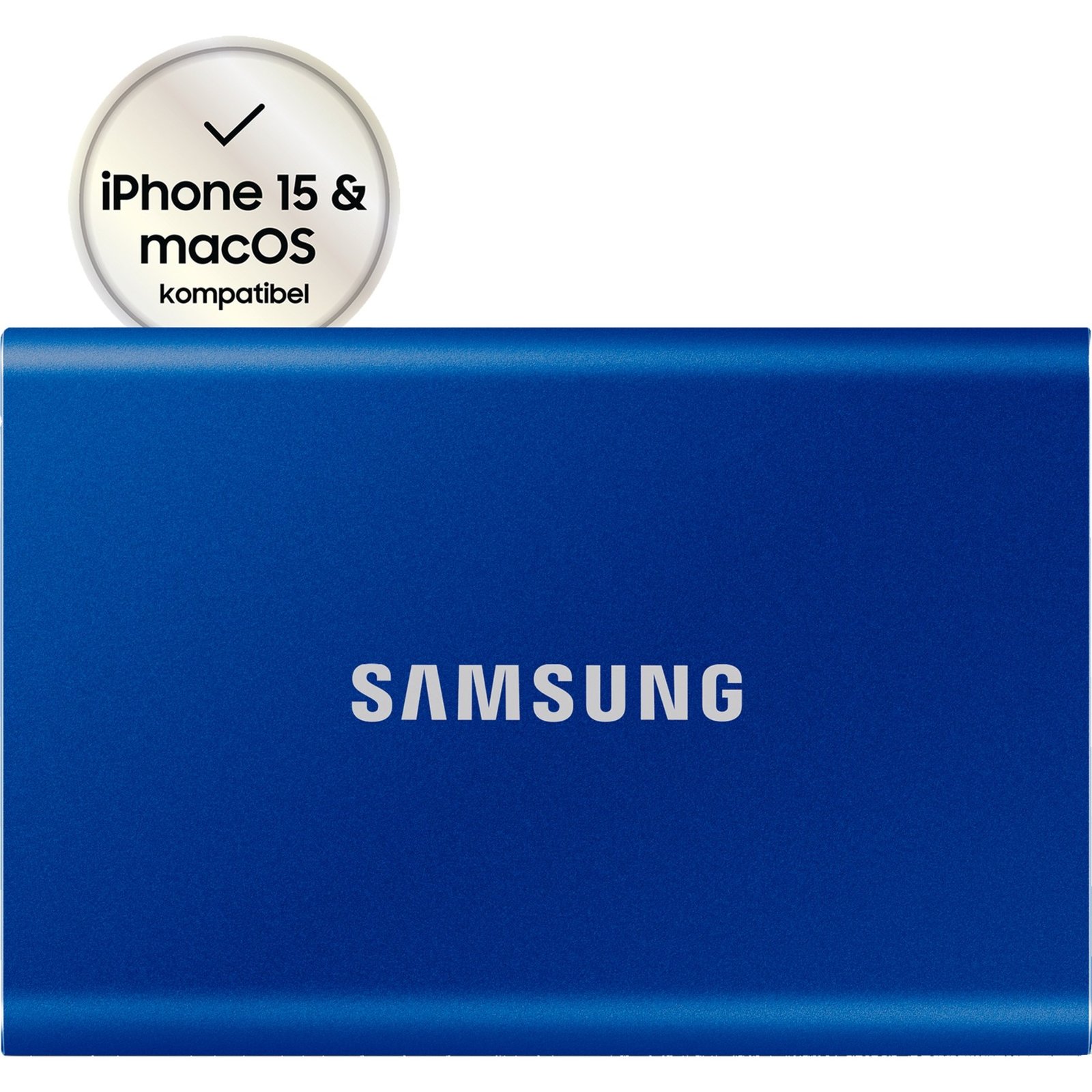 Samsung Portable SSD T7 Azul, 2 TB 10 GB