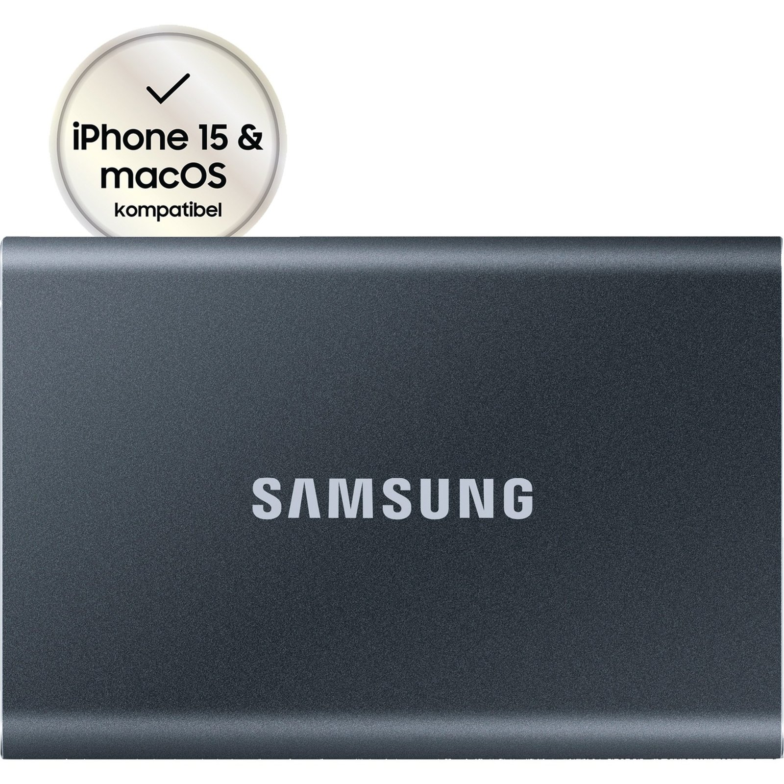 Samsung Portable SSD T7 Gris, 500 GB 10 GB