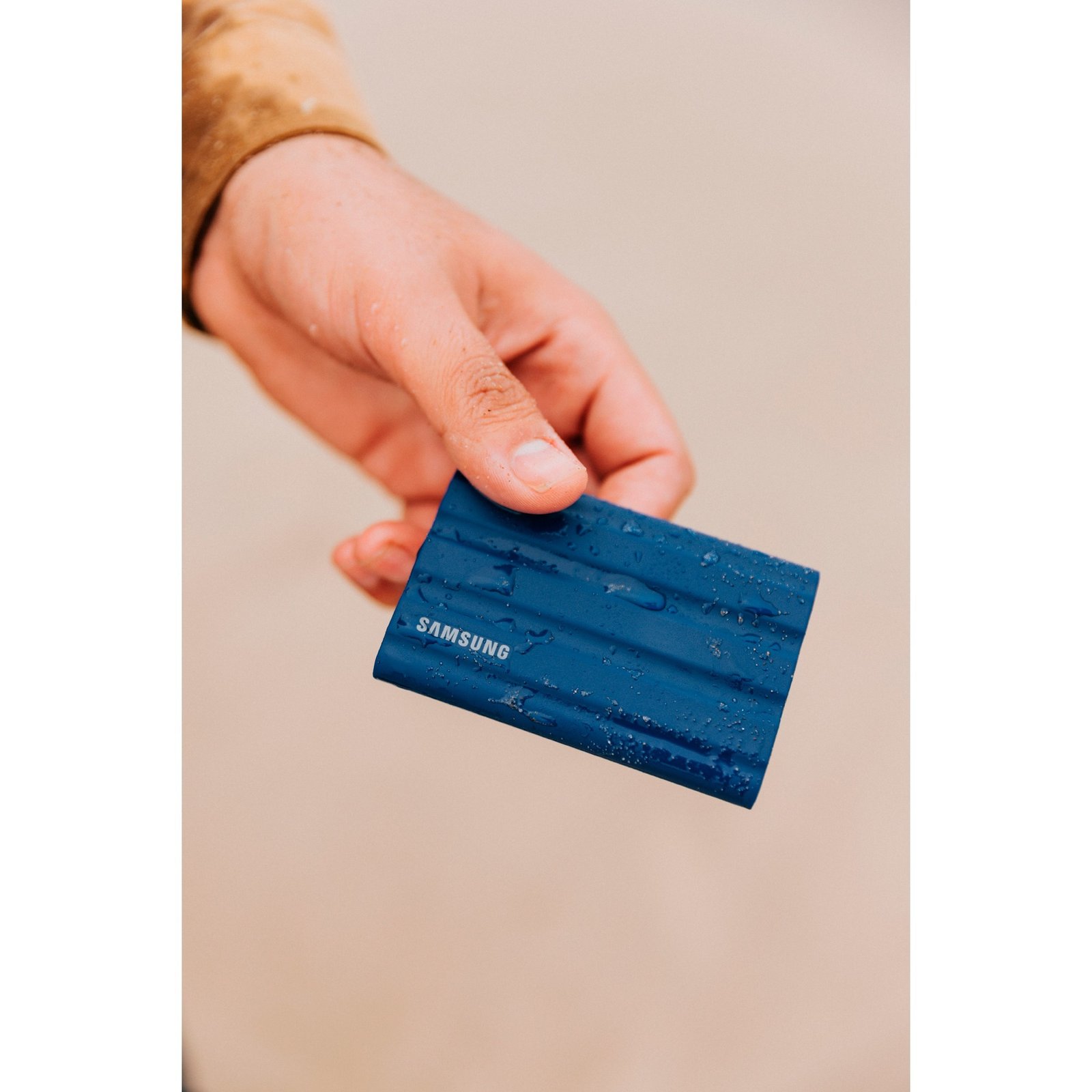 Samsung Portable SSD T7 Shield Azul, 1 TB 10 GB - Imagen 4