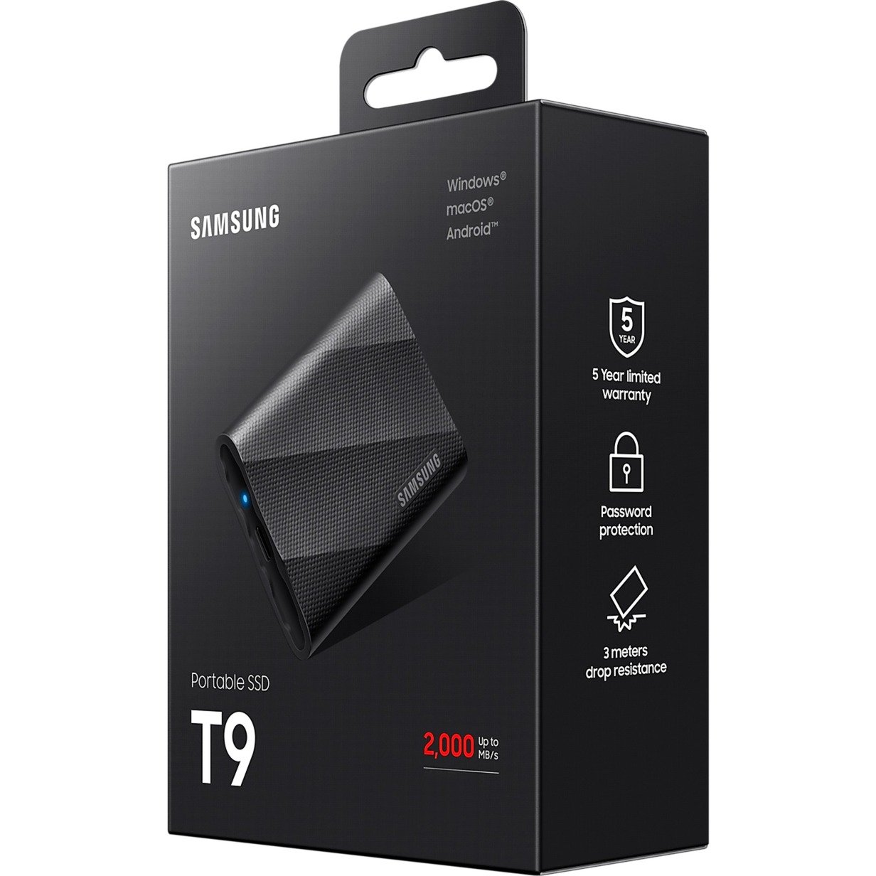 Samsung Portable SSD T9 Negro, 4 TB 20 GB - Imagen 4