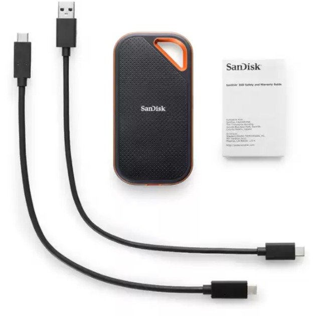 SanDisk Extreme PRO Portable SSD V2 Negro, 4 TB 20 GB - Imagen 3