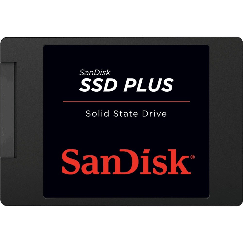 SanDisk SSD Plus, 480 GB 6 GB