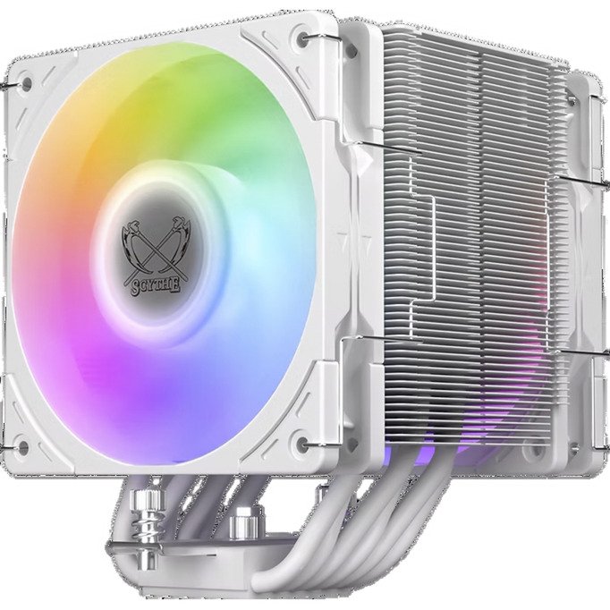 Scythe Mugen 6 Dual Fan White ARGB Edition Blanco - Imagen 3