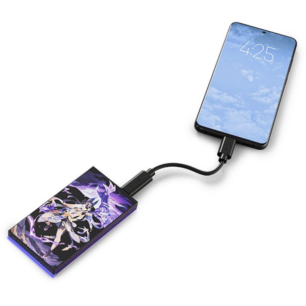 Seagate Genshin Impact Limited Edition Portable, 1 TB 10 GB - Imagen 5