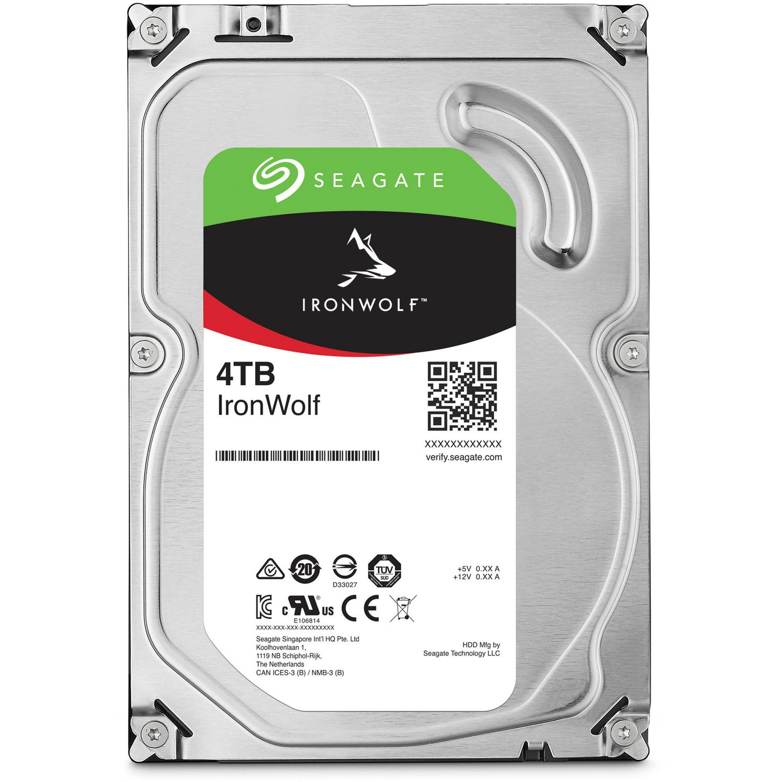 Seagate IronWolf NAS 4 x Bundle, 4 TB 6 GB - Imagen 2