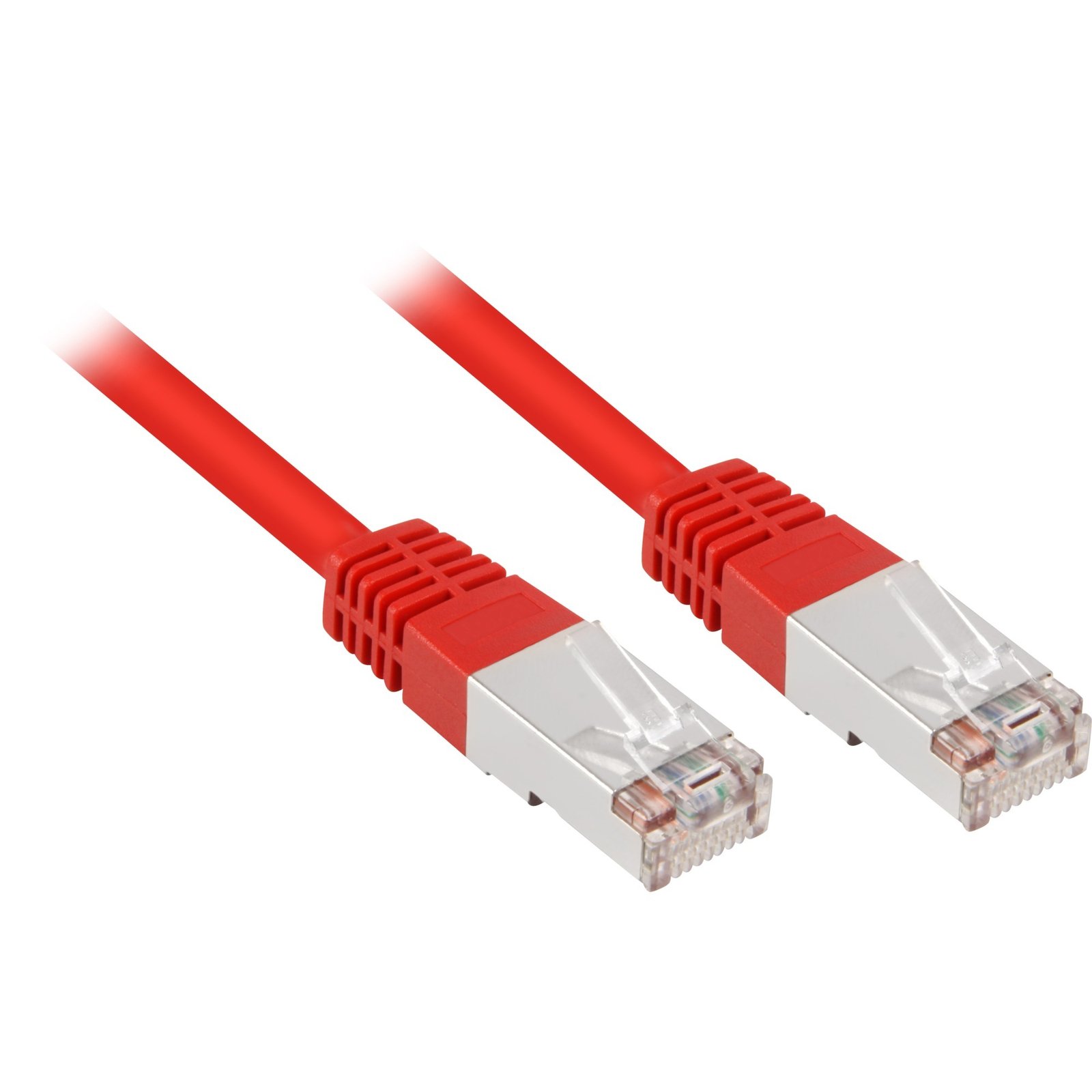 Sharkoon Patchkabel RJ45 Cat.5e SFTP Rojo