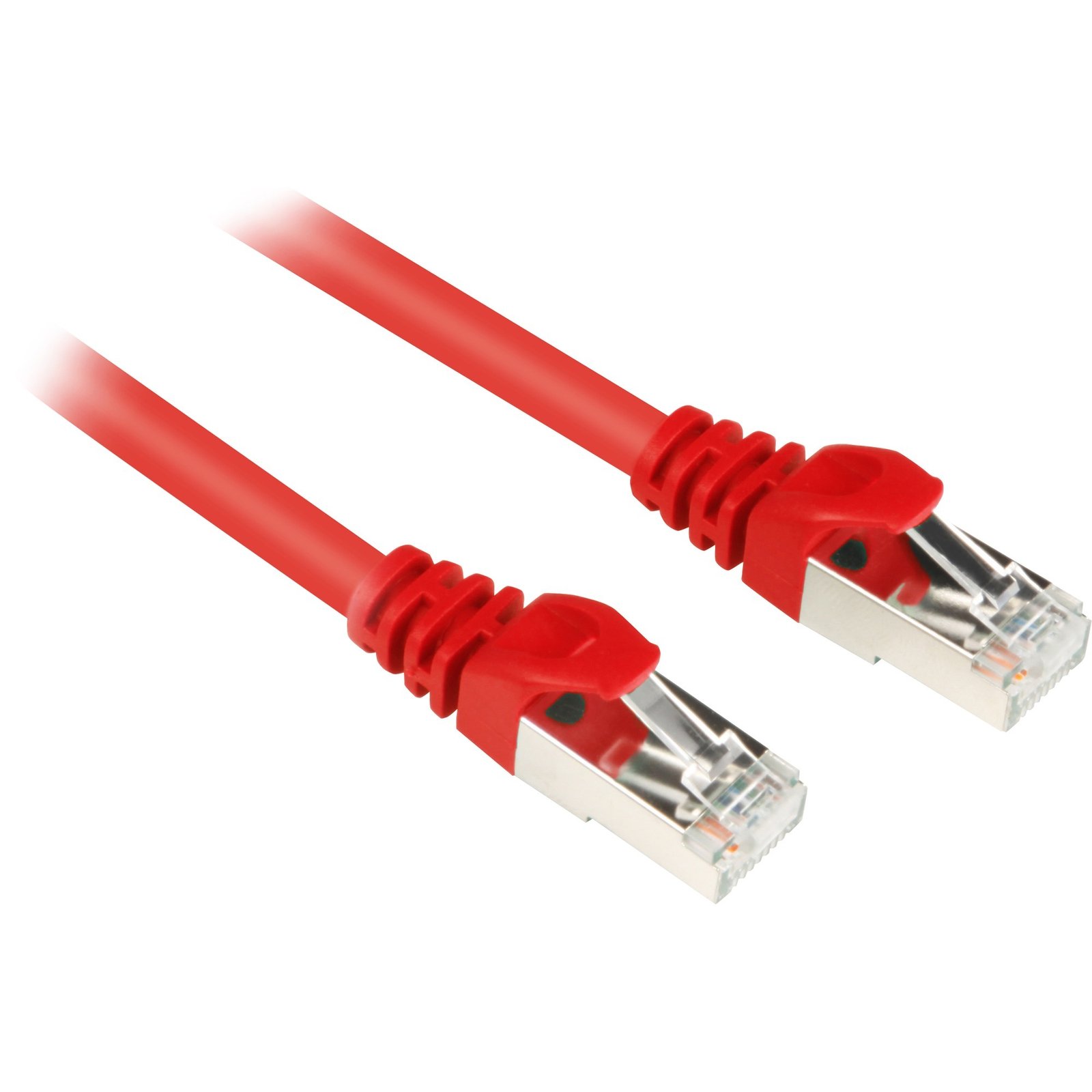 Sharkoon Patchkabel RJ45 Cat.6 SFTP Rojo