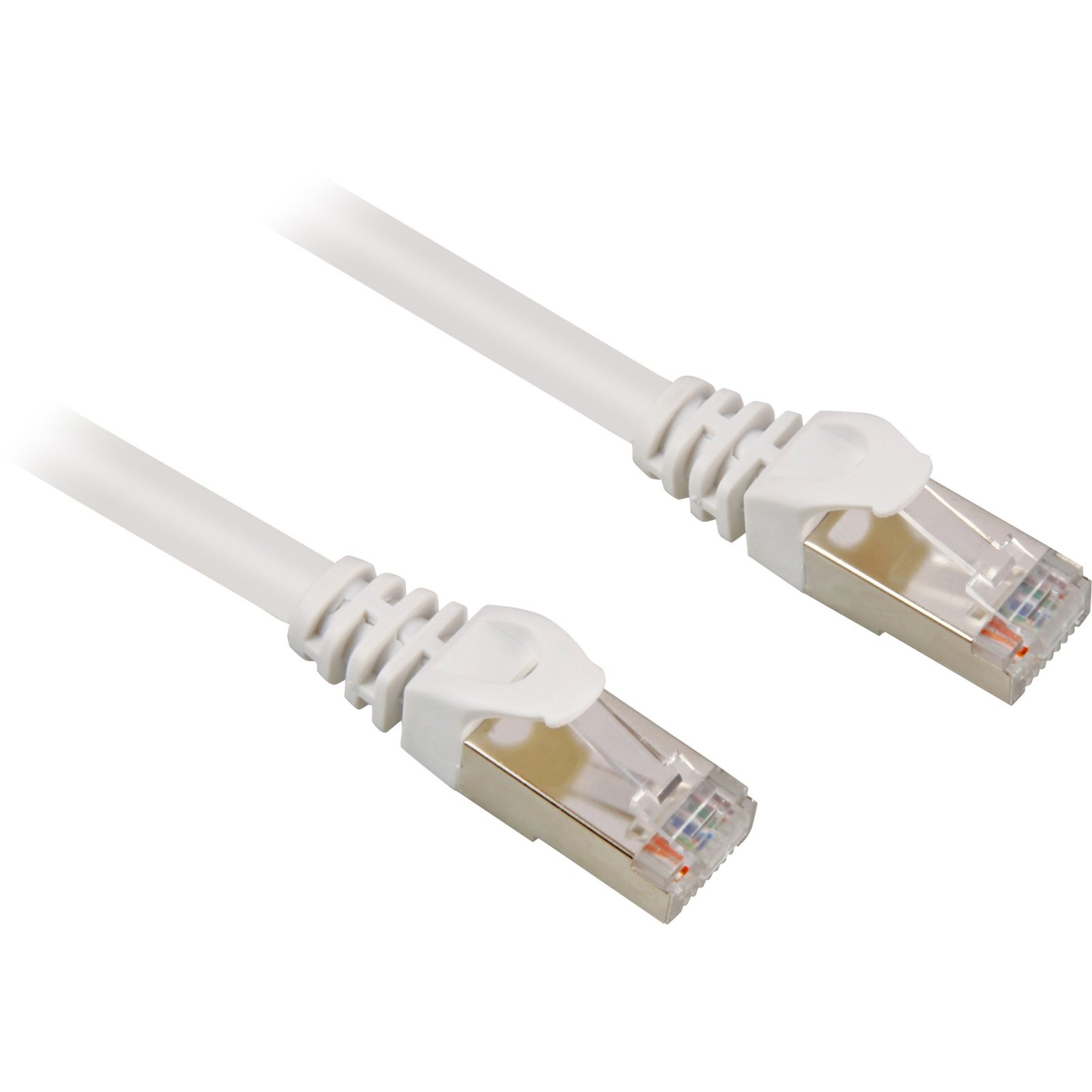Sharkoon Patchkabel RJ45 Cat.6 SFTP Blanco