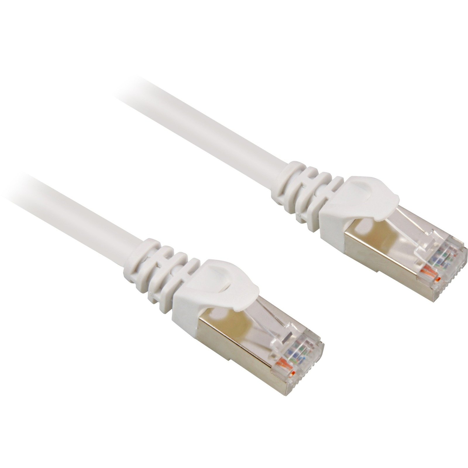 Sharkoon Patchkabel RJ45 Cat.6 SFTP Blanco