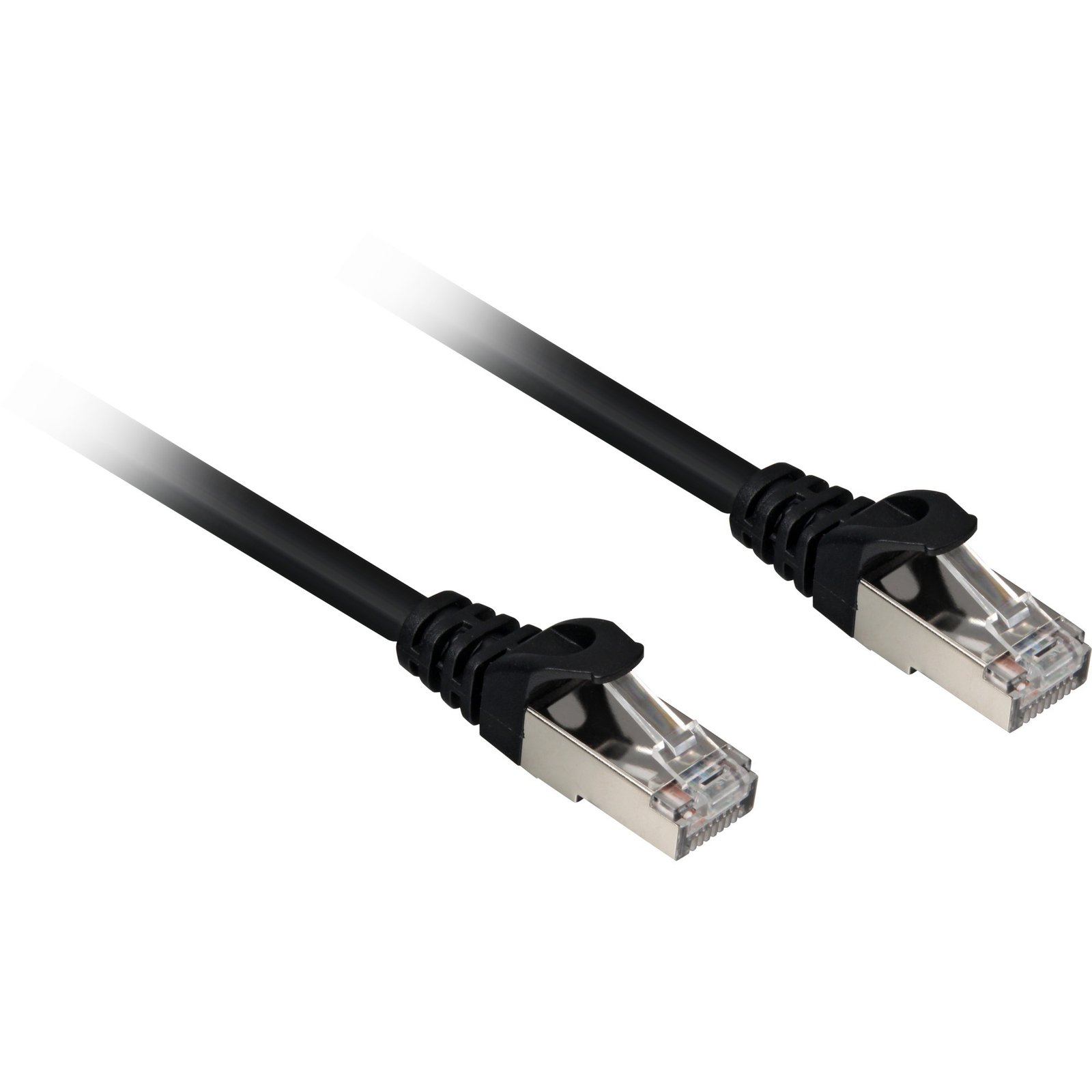 Sharkoon Patchkabel RJ45 Cat.6a SFTP Negro