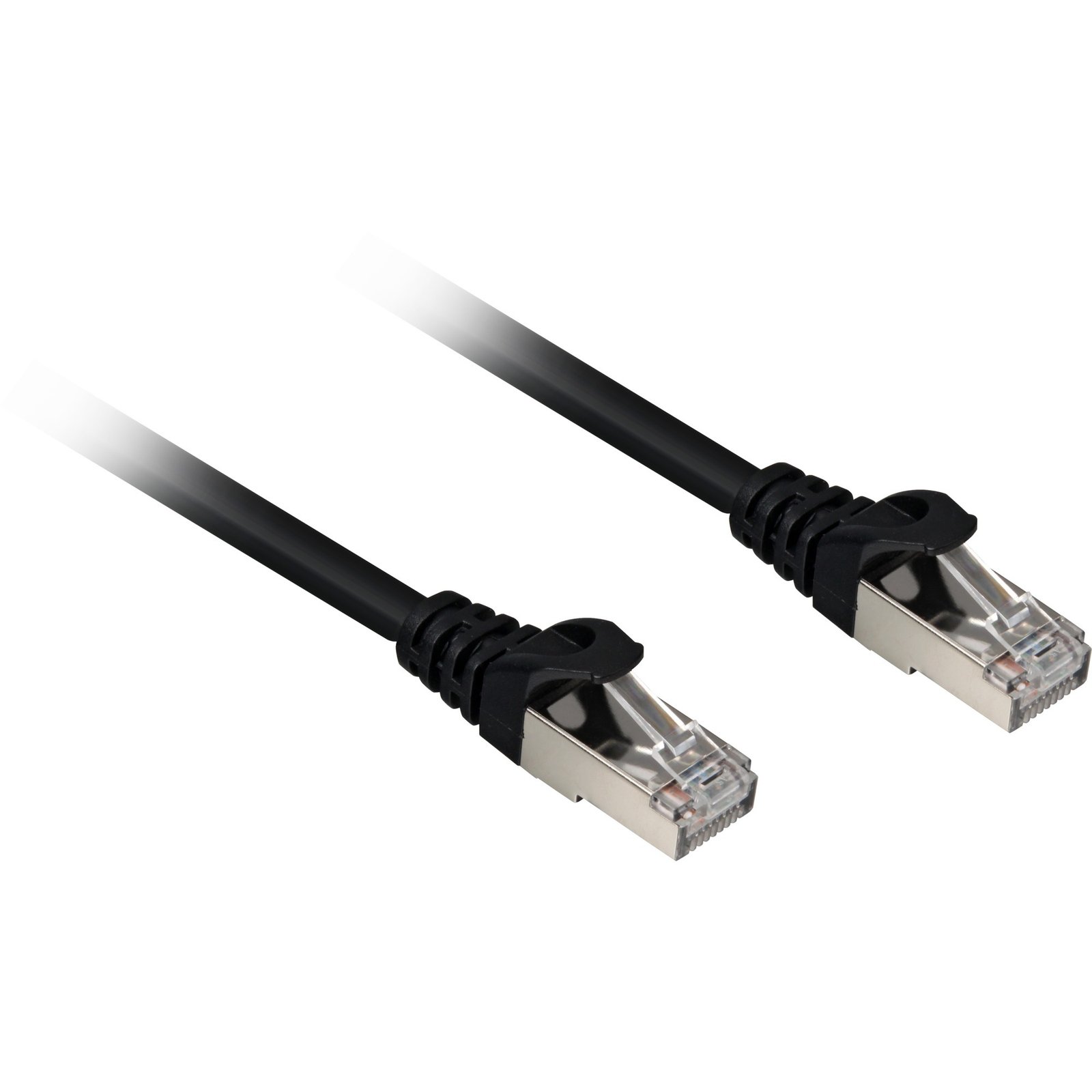 Sharkoon Patchkabel RJ45 Cat.6a SFTP Negro