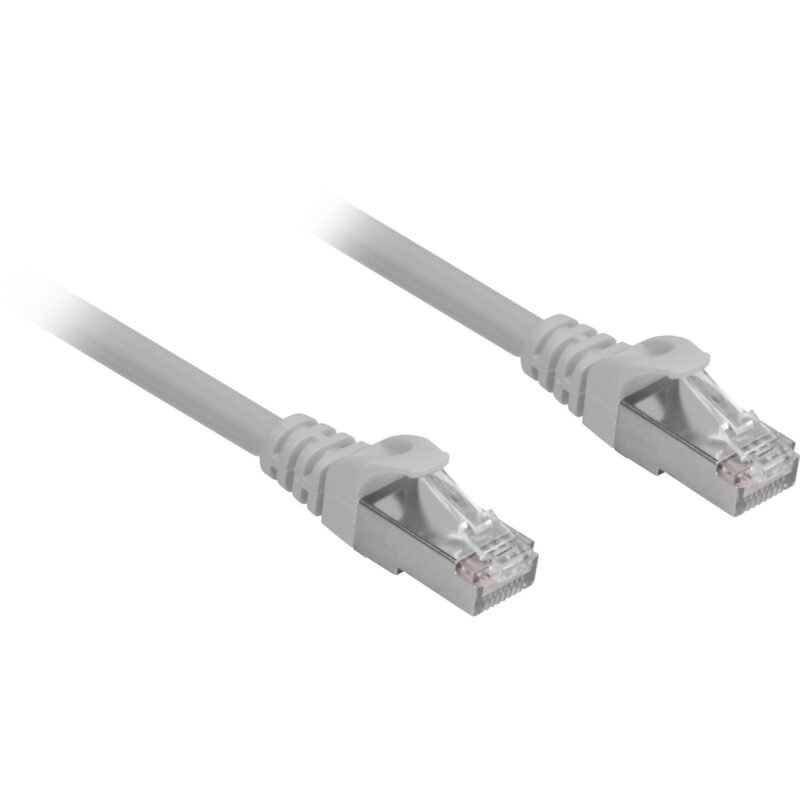 Sharkoon Patchkabel RJ45 Cat.6a SFTP Gris
