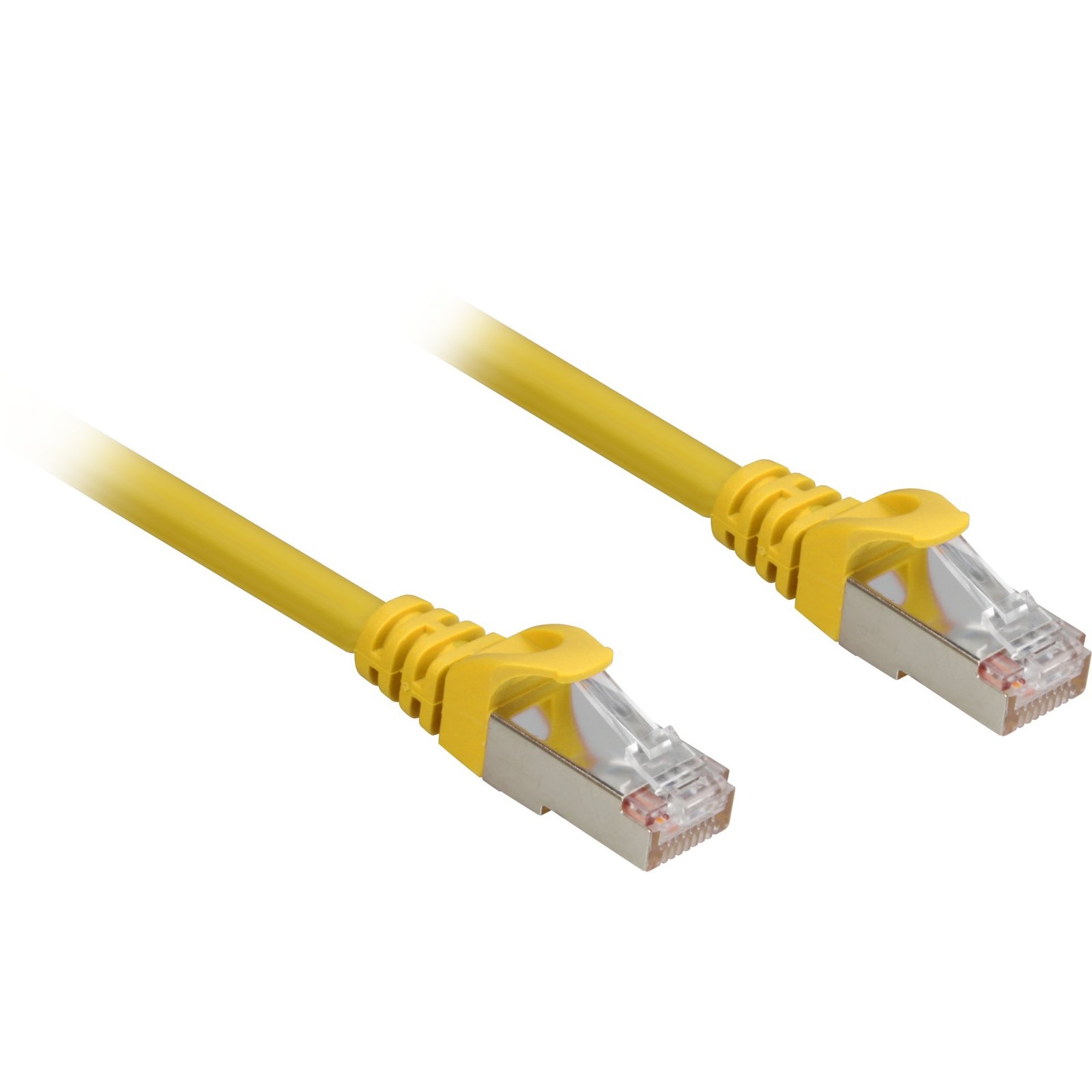 Sharkoon Patchkabel RJ45 Cat.6a SFTP Amarillo