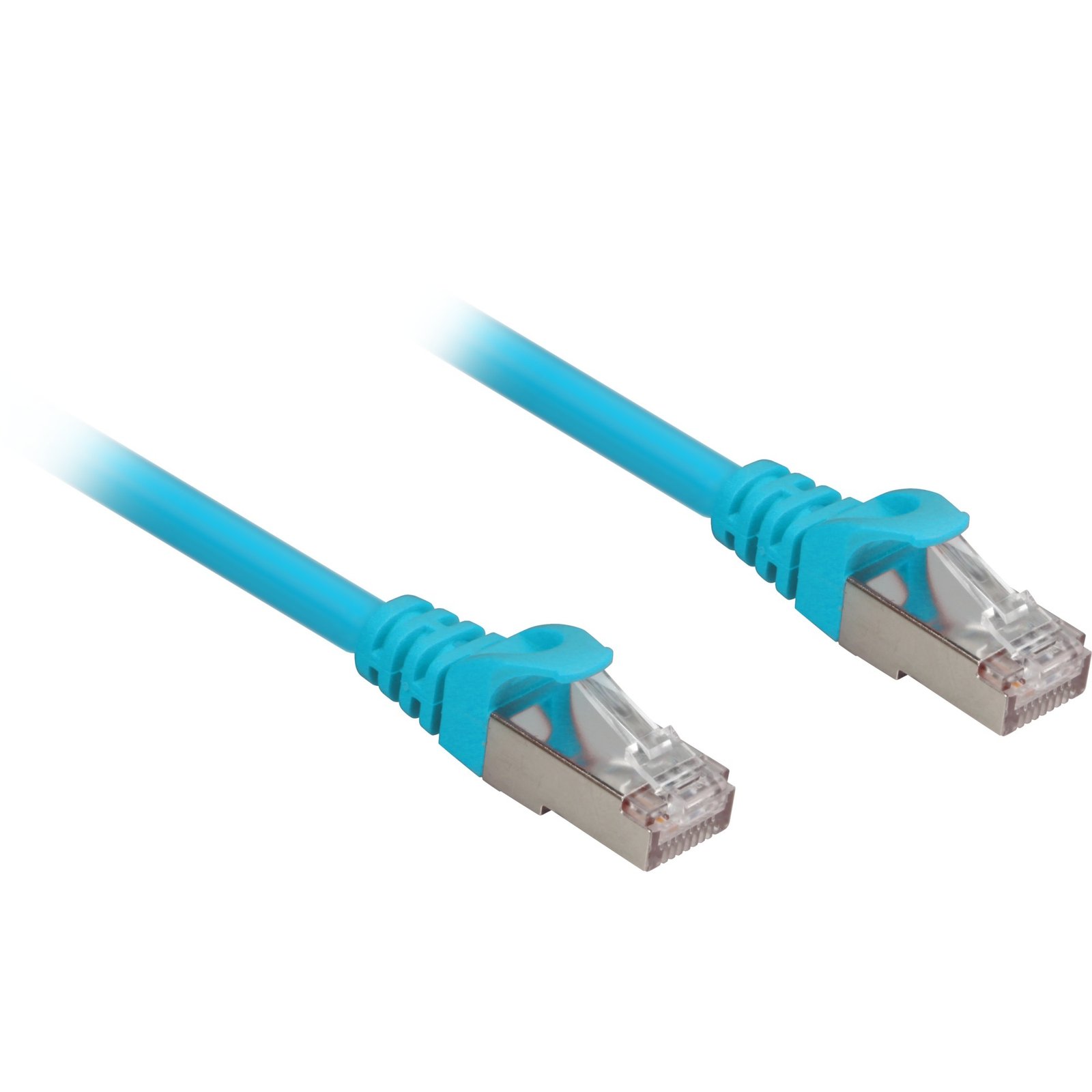Sharkoon Patchkabel RJ45 Cat.6a SFTP Azul