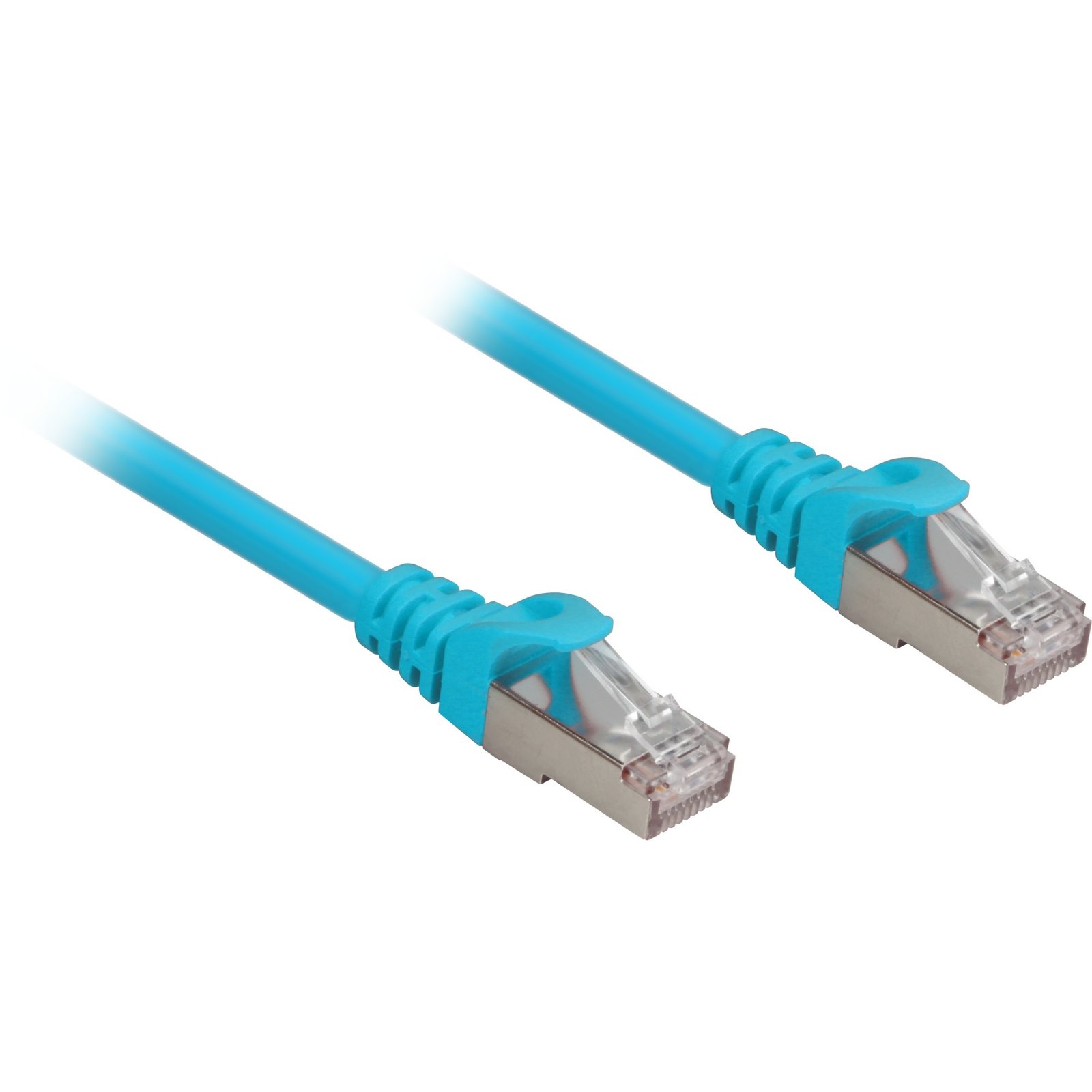 Sharkoon Patchkabel RJ45 Cat.6a SFTP Azul