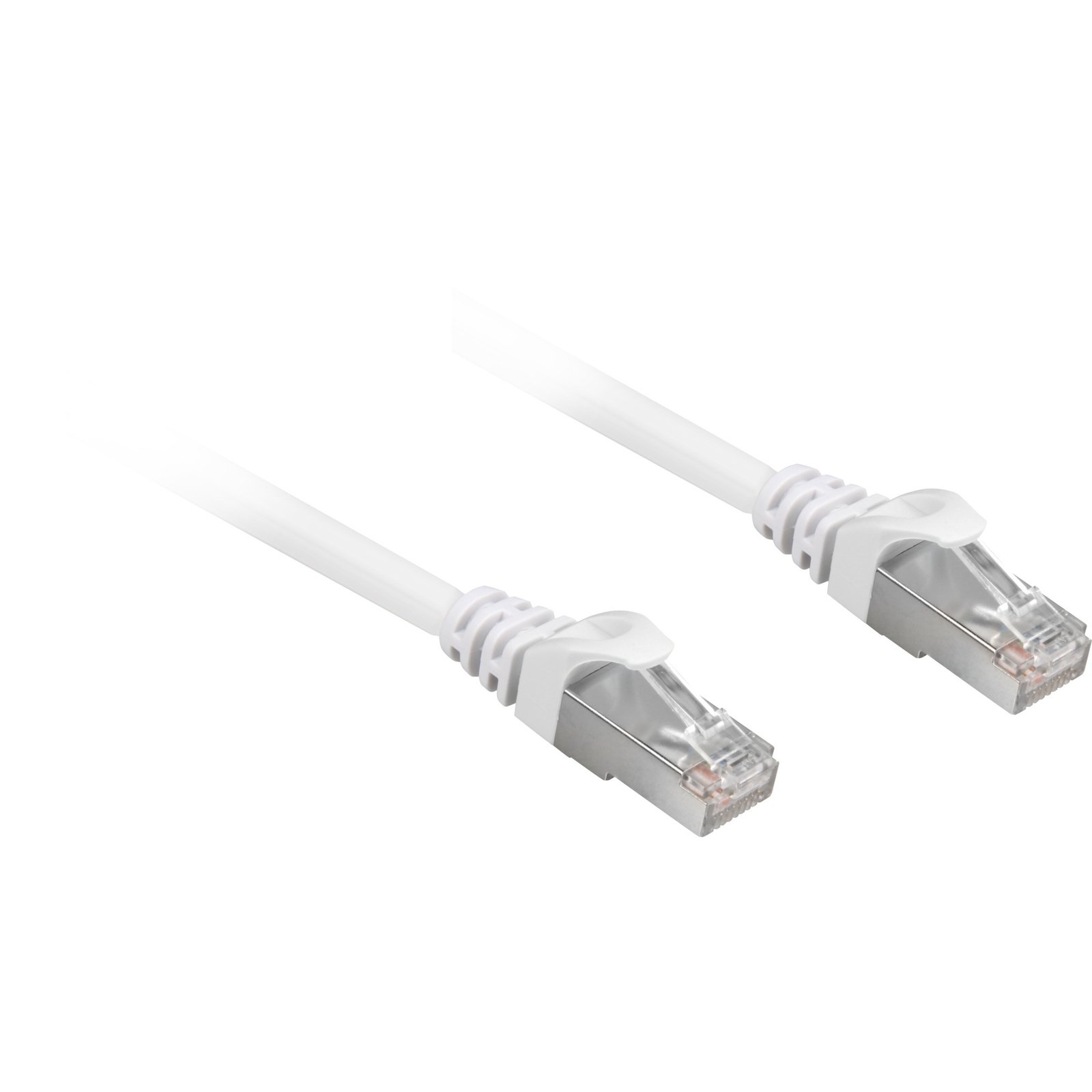 Sharkoon Patchkabel RJ45 Cat.6a SFTP Blanco