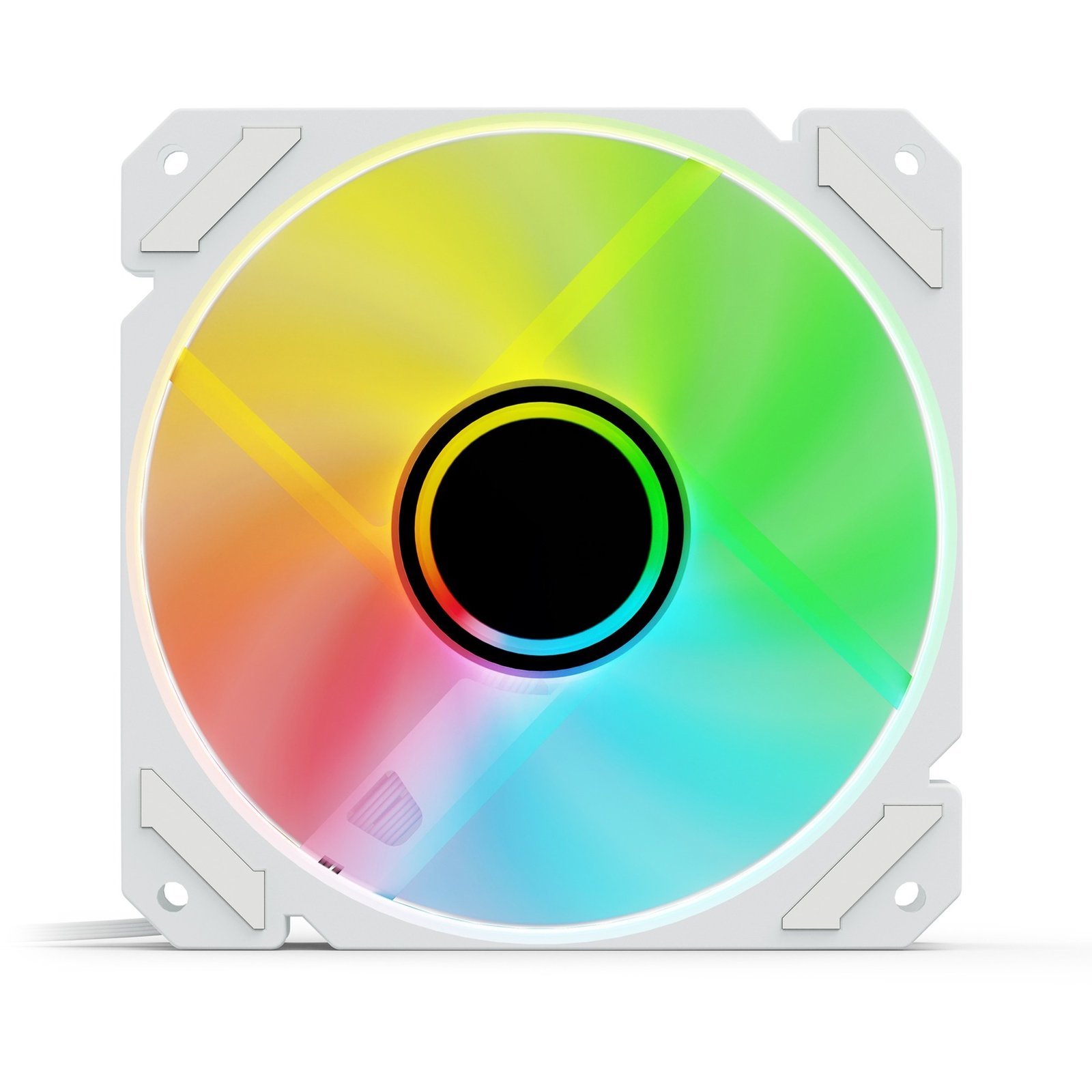 Sharkoon SHARK Mirror RGB PWM REVERSE Blanco - Imagen 3