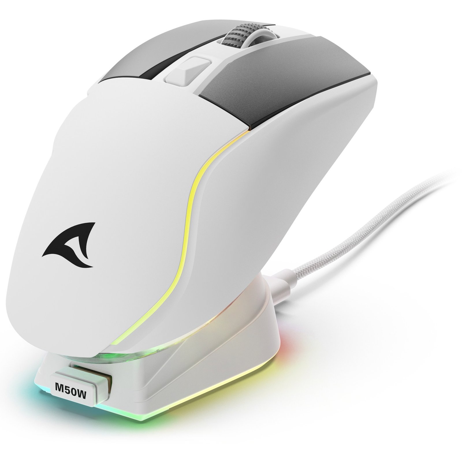 Sharkoon SKILLER SGM50W Blanco