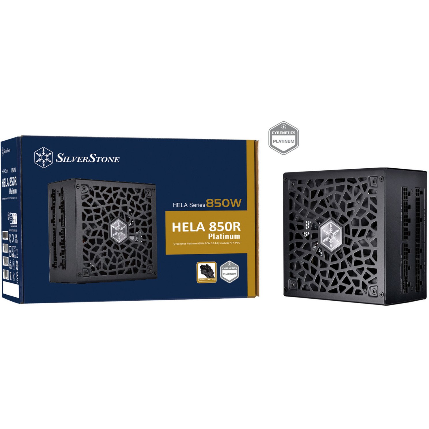 SilverStone HELA 850R Platinum Negro