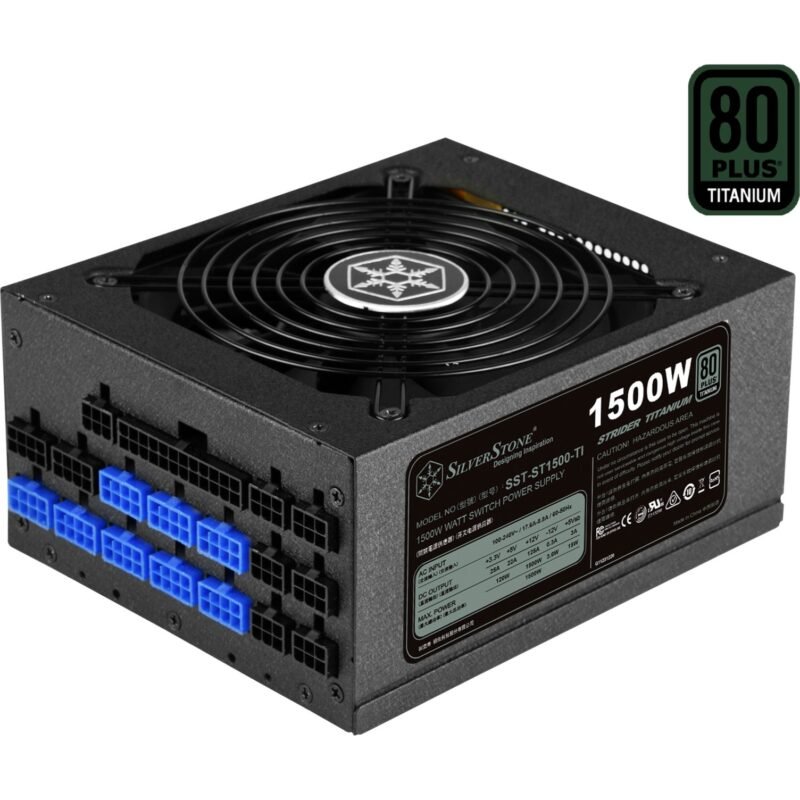 SilverStone SST-ST1500-TI v2.0 Negro