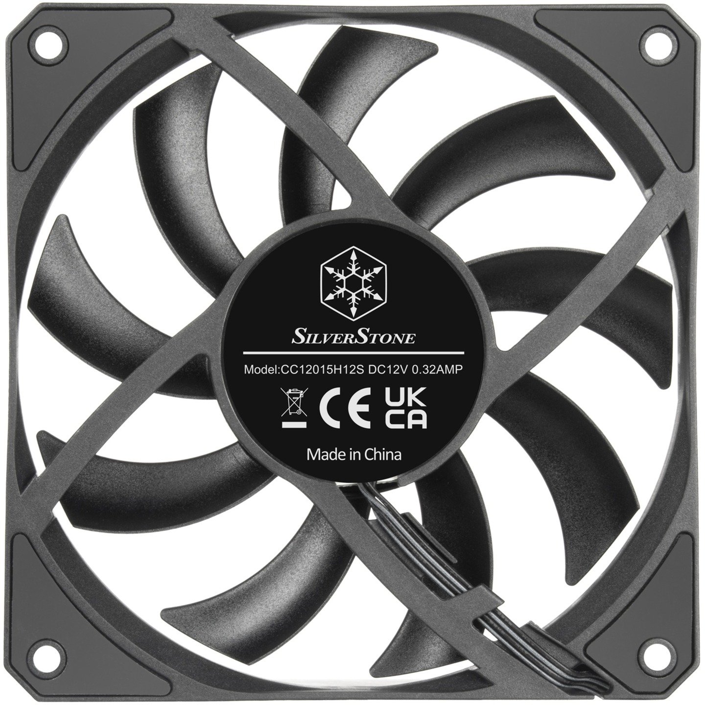 SilverStone SilvStone SST-AS120B Negro - Imagen 4