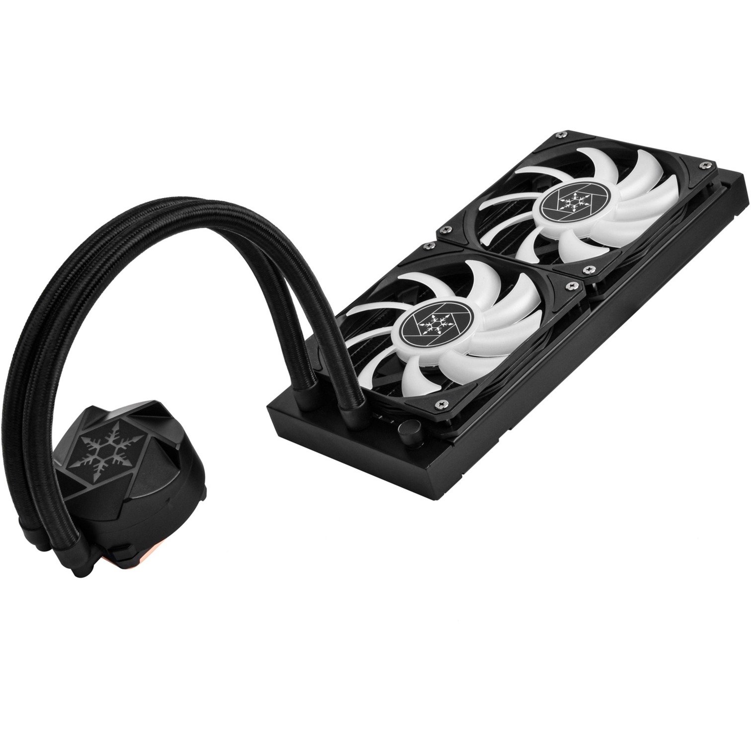 SilverStone VIDA 240 SLIM 240mm Negro - Imagen 3