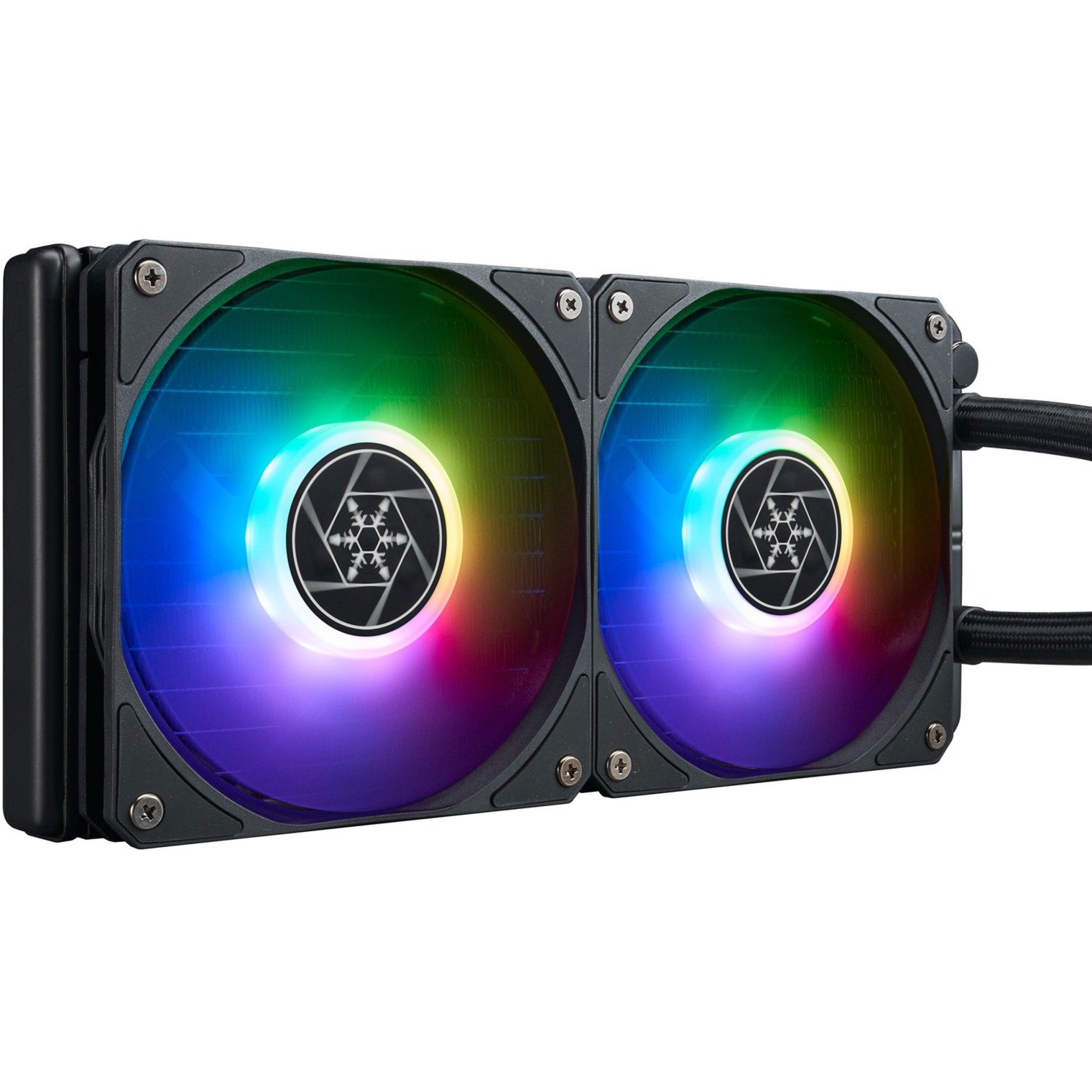 SilverStone VIDA 240 SLIM 240mm Negro - Imagen 4