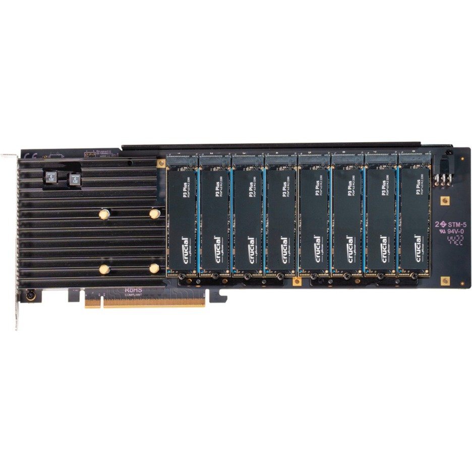 Sonnet M.2 8x4 Silent Gen4 PCIe Adapter