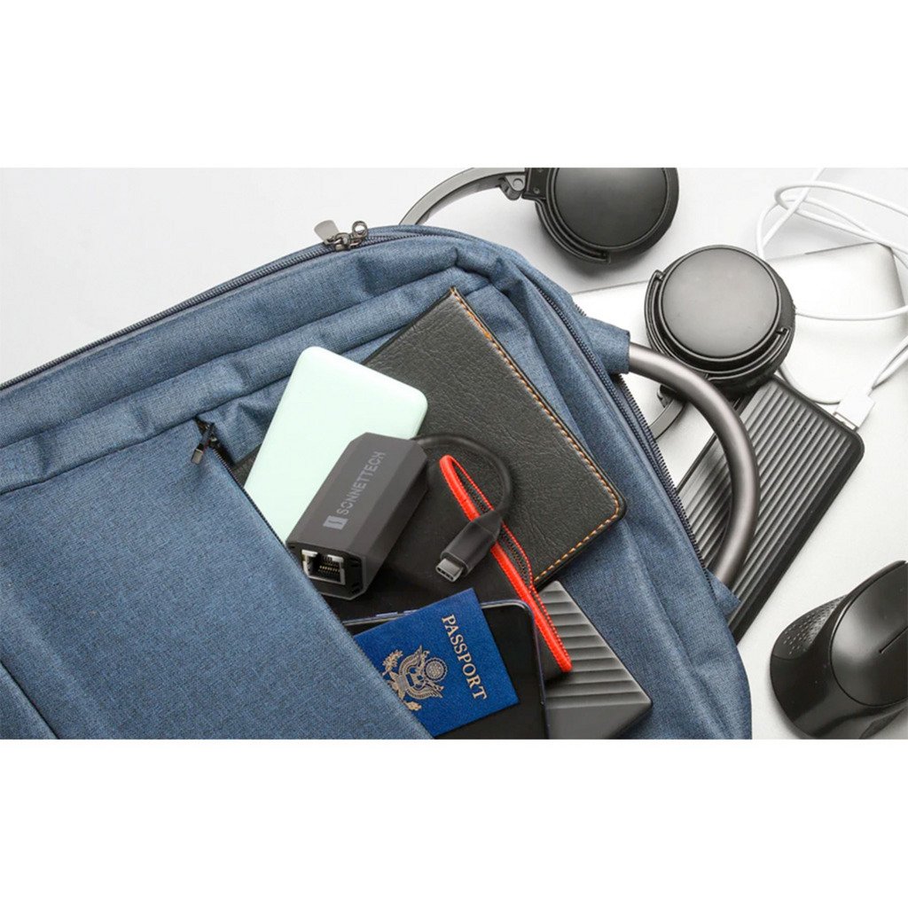 Sonnet Solo5G USB-C to Ethernet Negro, 5 GB - Imagen 3