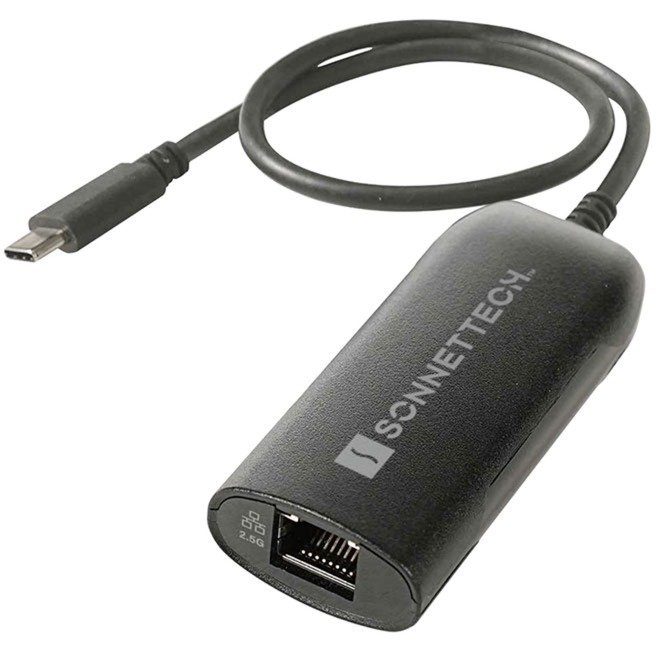 Sonnet Solo 2.5G USB-C 2. Ethernet Adapter, 5 GB