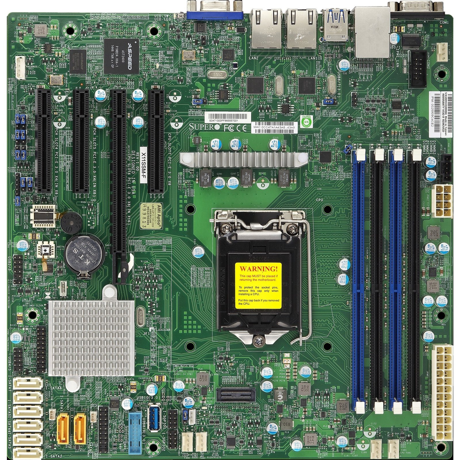 Supermicro MBD-X11SSM-F-O