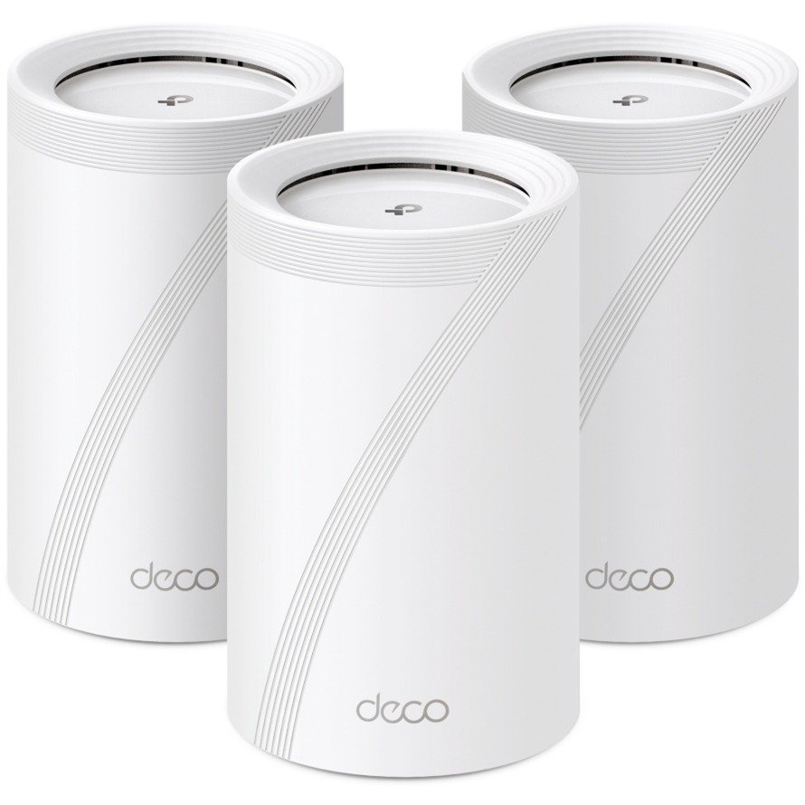 TP-Link Deco BE65(3-pack) BE9300 Whole Home Mesh Wi-Fi 7 Blanco
