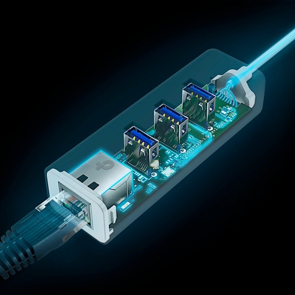 TP-Link LAN-Adapter UE330C Blanco - Imagen 4