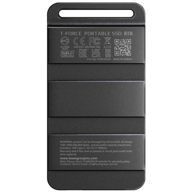 Team Group M200 Portable SSD Negro, 4 TB 20 GB - Imagen 3