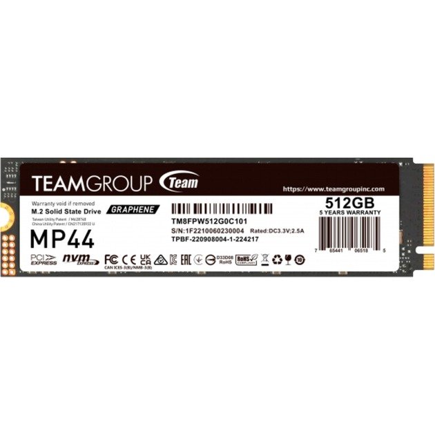 Team Group MP44, 512 GB