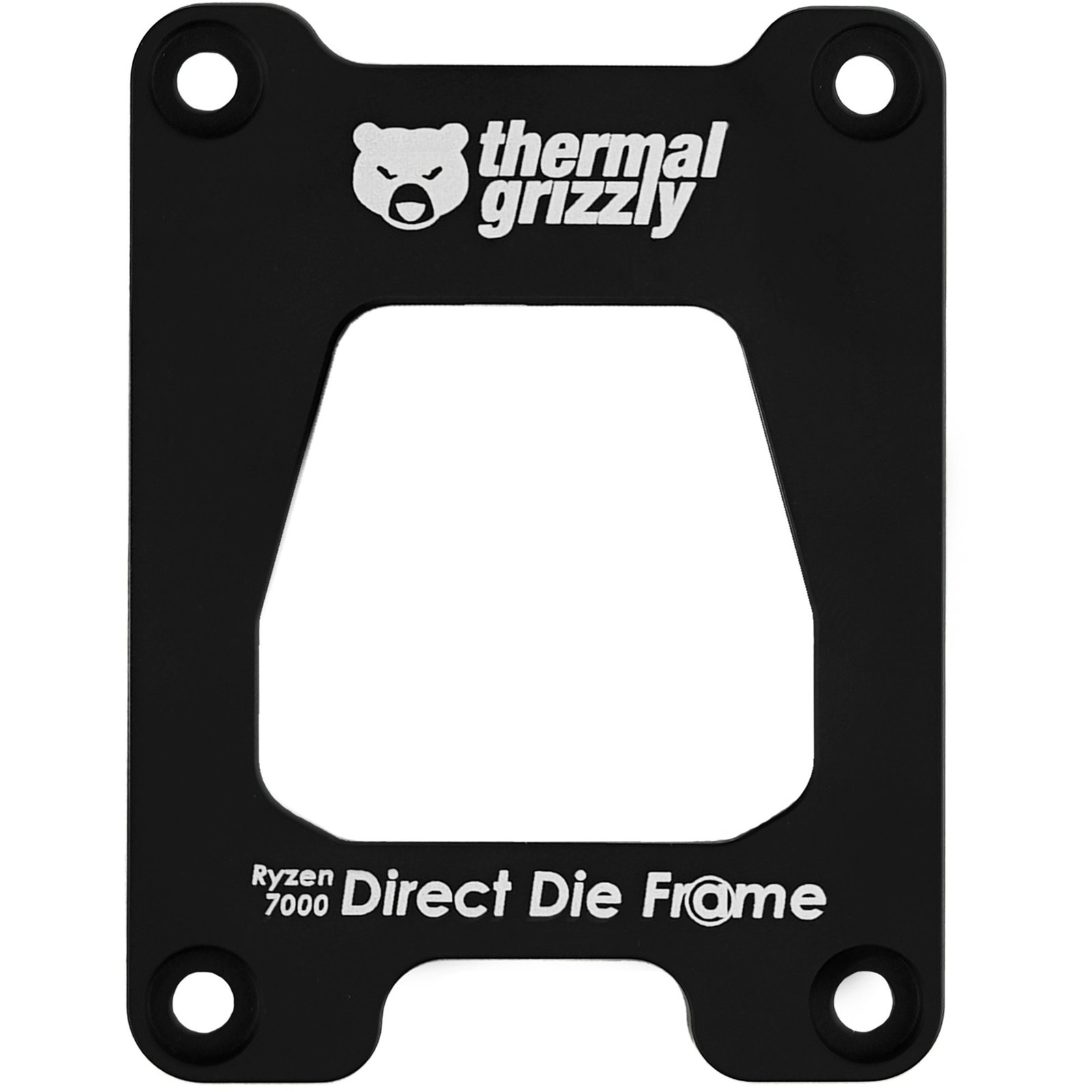 Thermal Grizzly AMD Ryzen 7000 Direct Die Frame Negro
