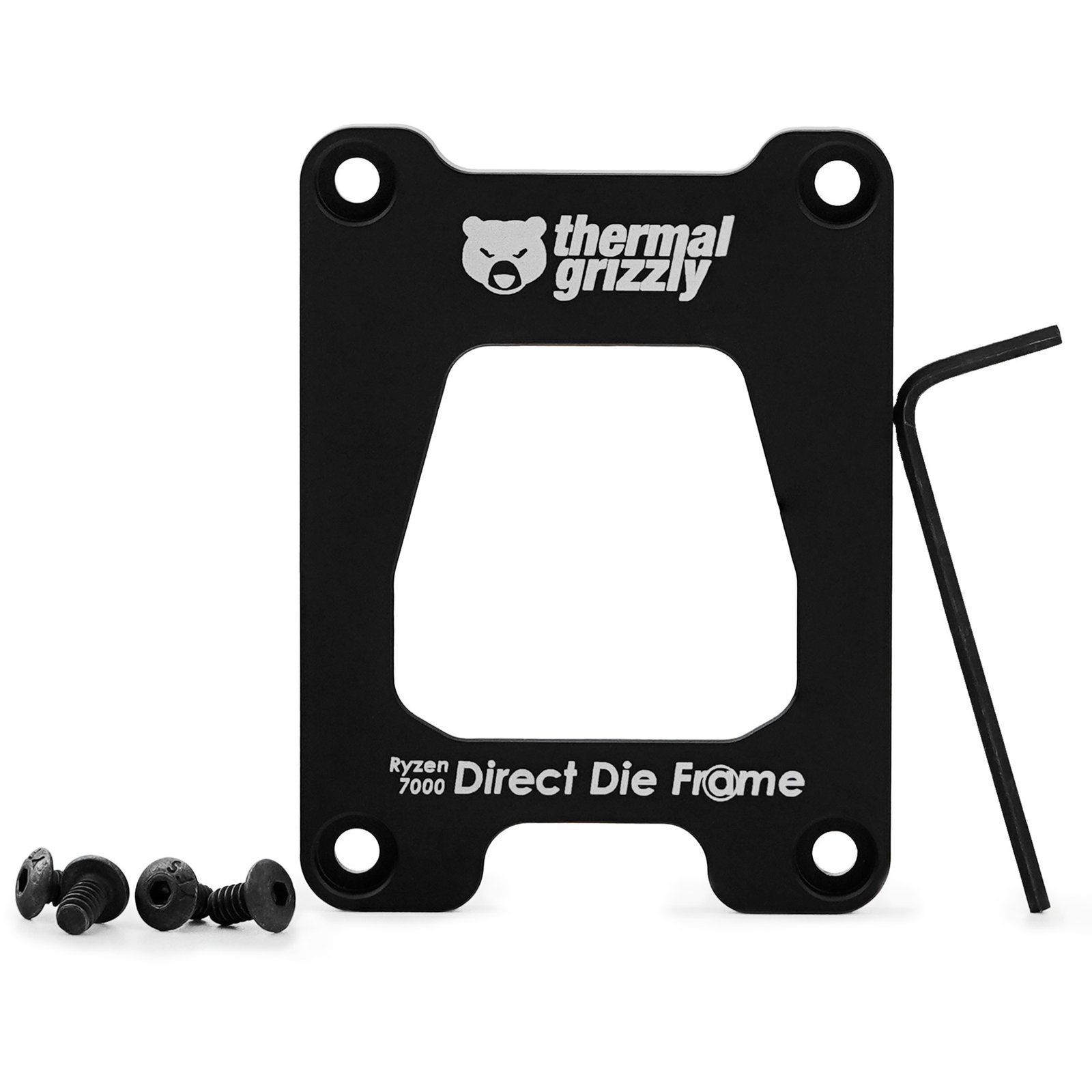 Thermal Grizzly AMD Ryzen 7000 Direct Die Frame Negro - Imagen 4