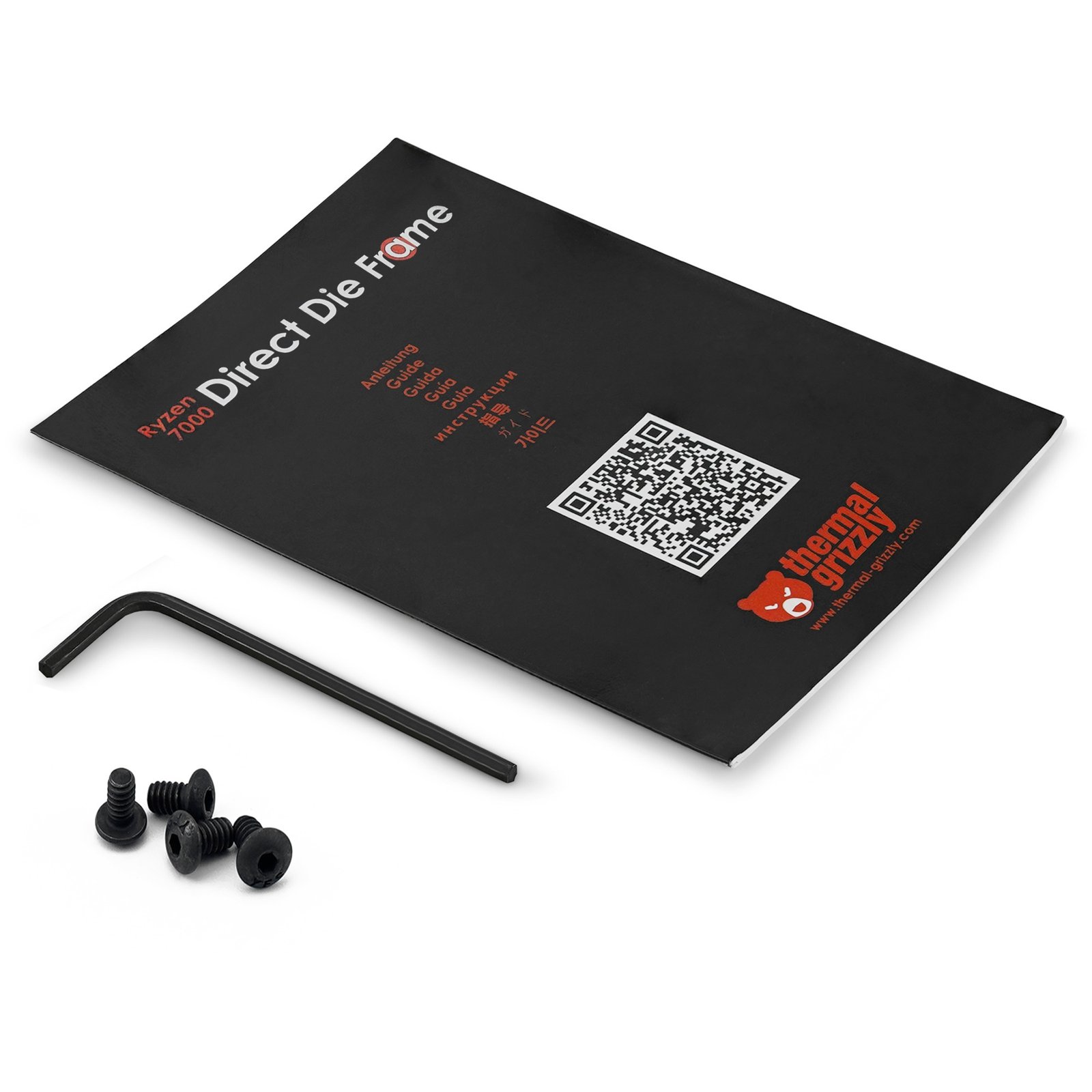 Thermal Grizzly AMD Ryzen 7000 Direct Die Frame Negro - Imagen 5
